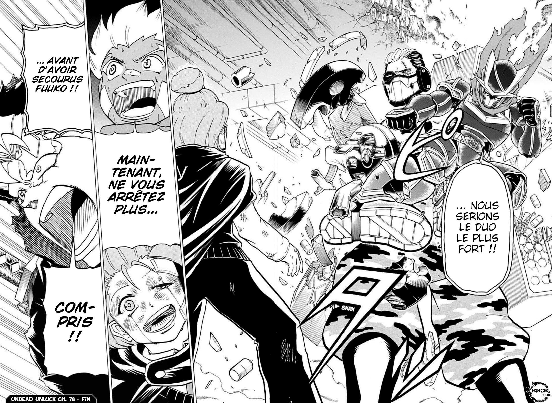 Read Undead Unluck FR Manga Online