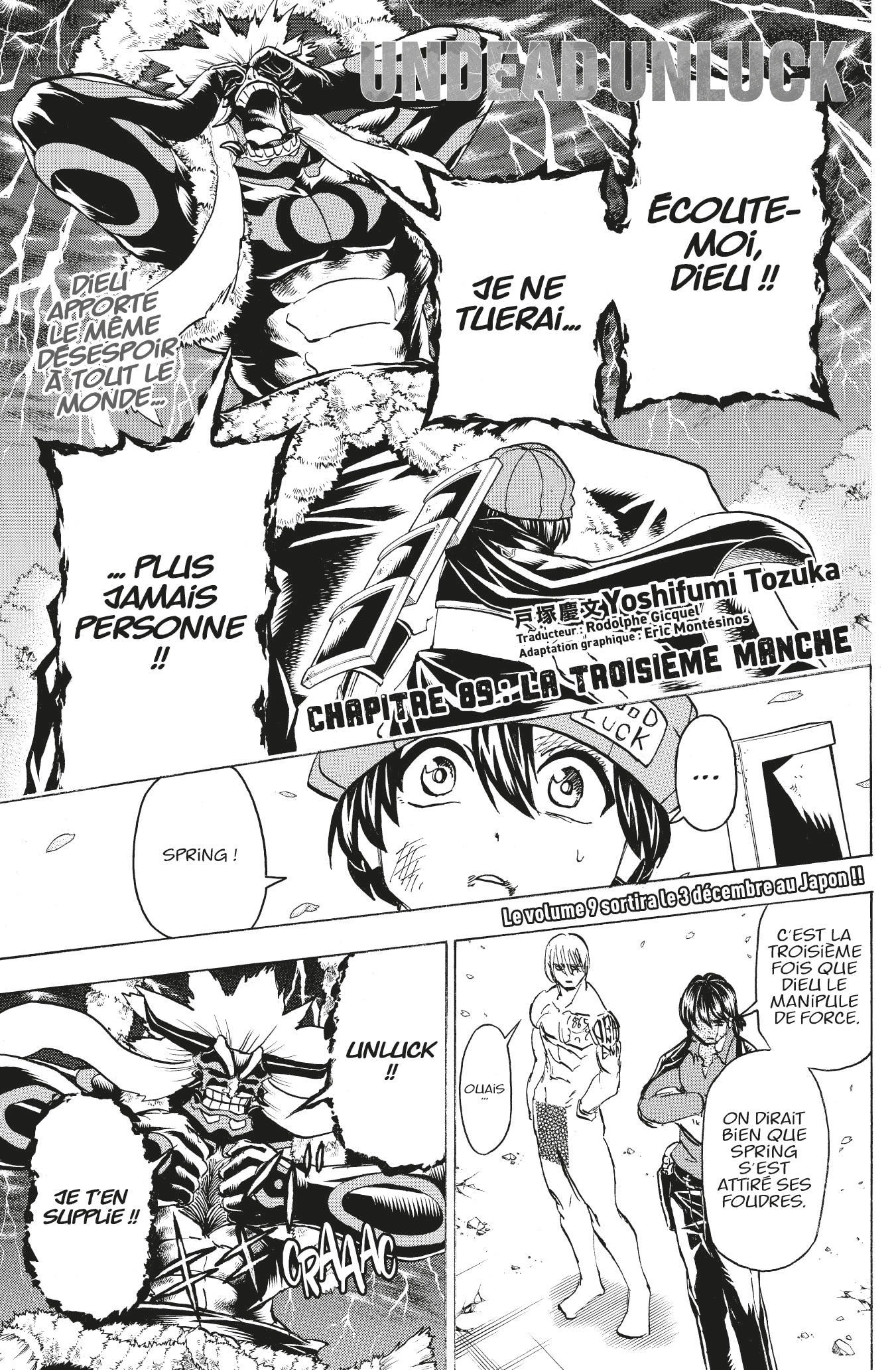 Read Undead Unluck FR Manga Online