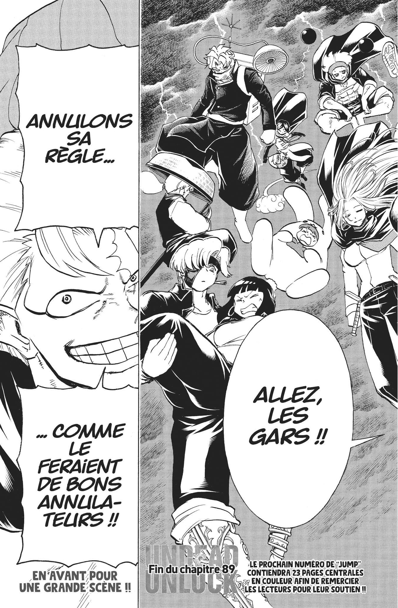 Read Undead Unluck FR Manga Online