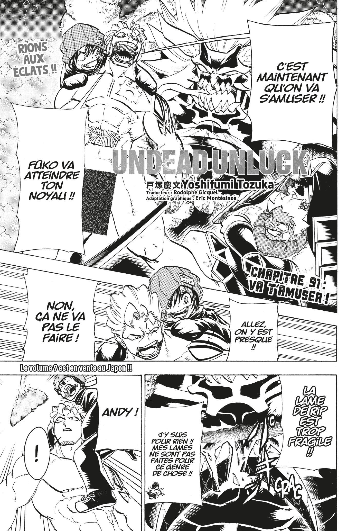 Read Undead Unluck FR Manga Online