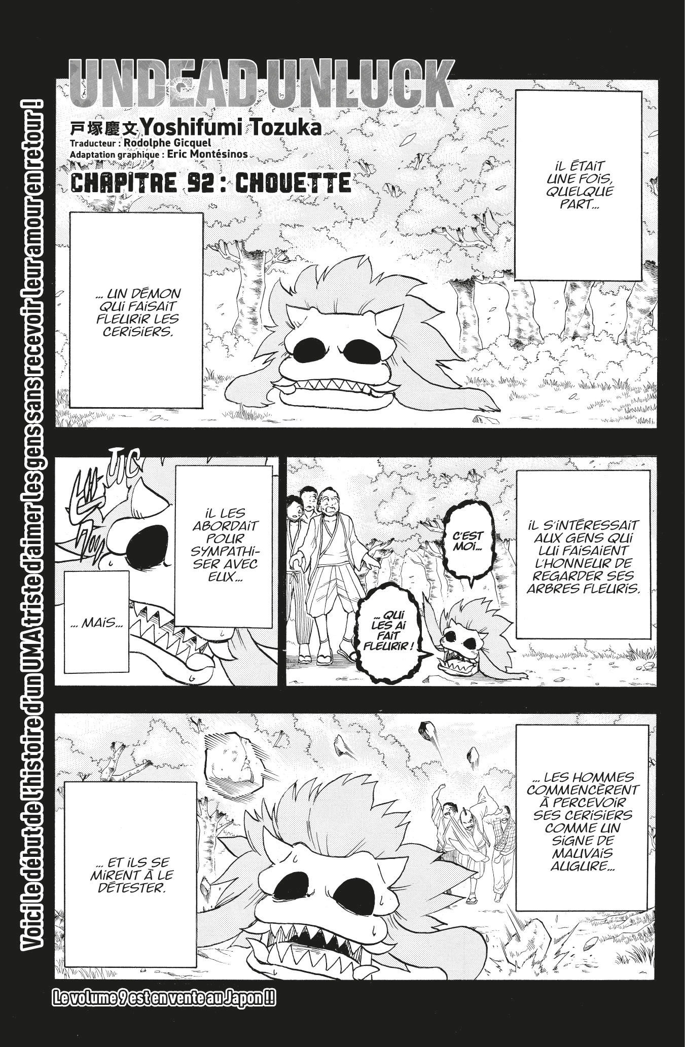 Read Undead Unluck FR Manga Online