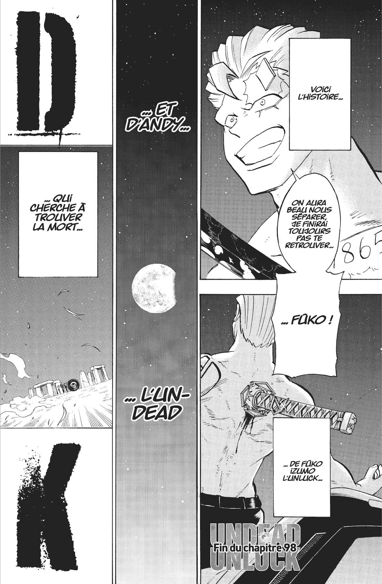 Read Undead Unluck FR Manga Online