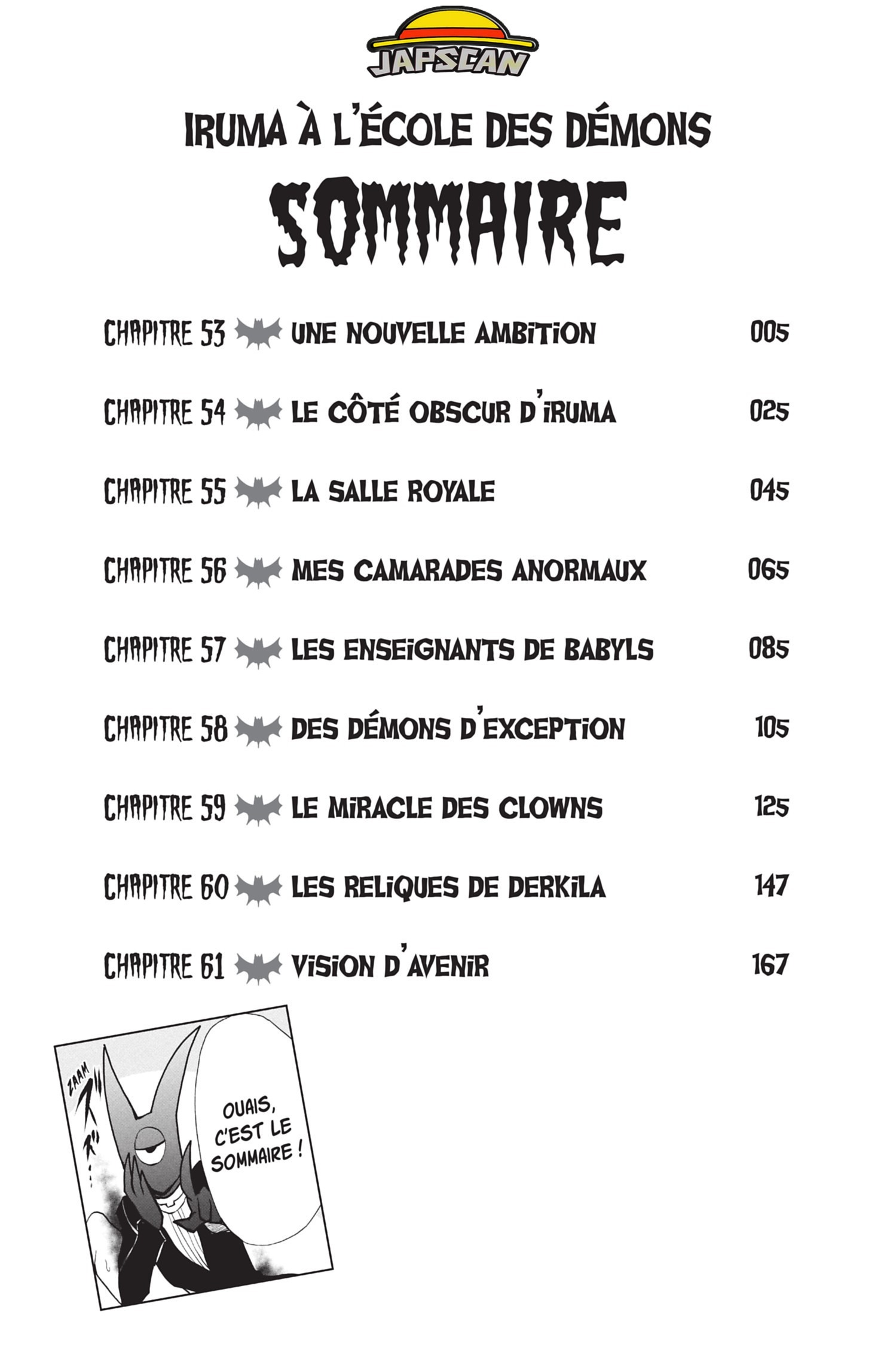 Read Welcome To Demon School Iruma-kun FR Manga Online