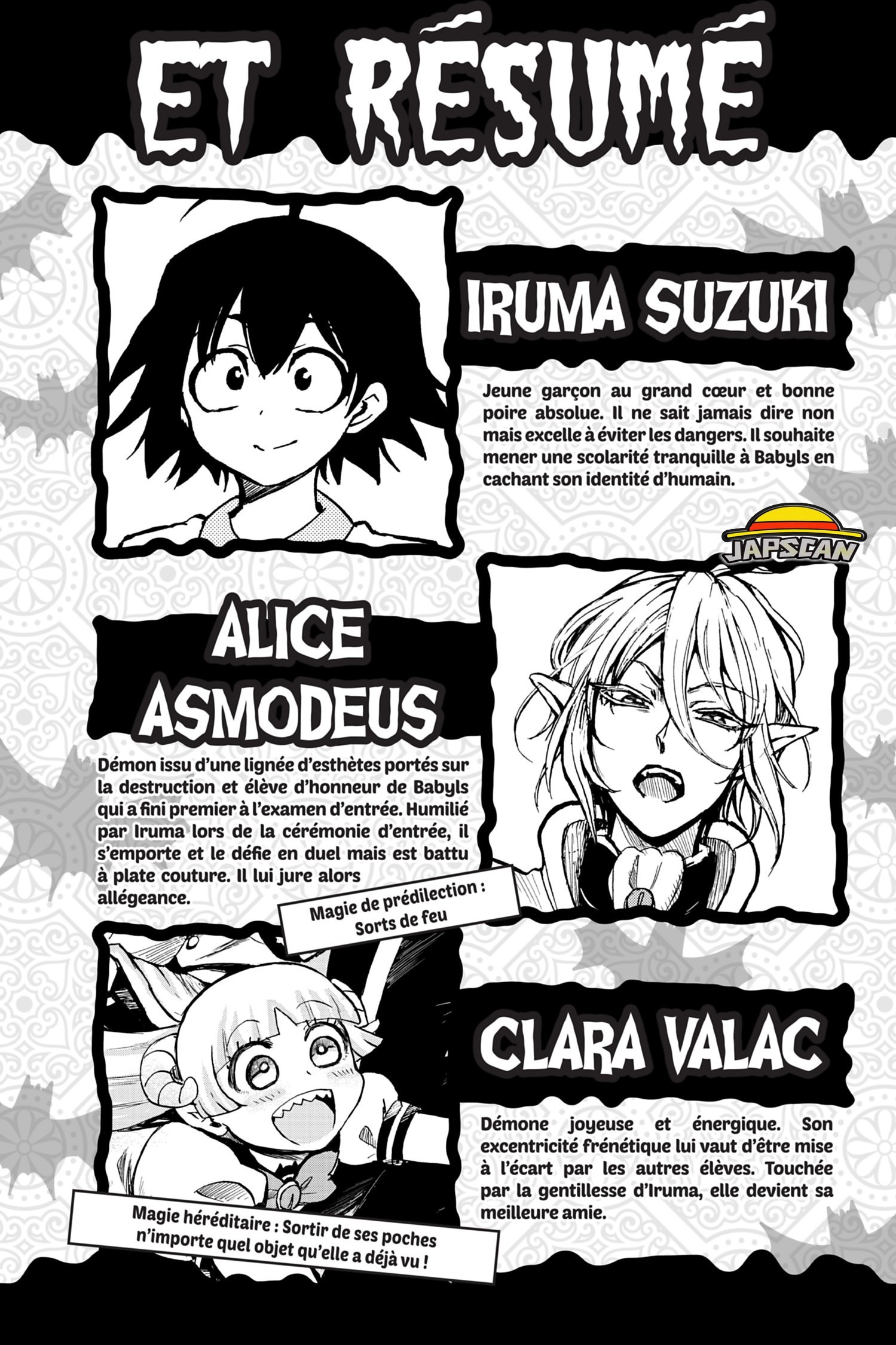Read Welcome To Demon School Iruma-kun FR Manga Online