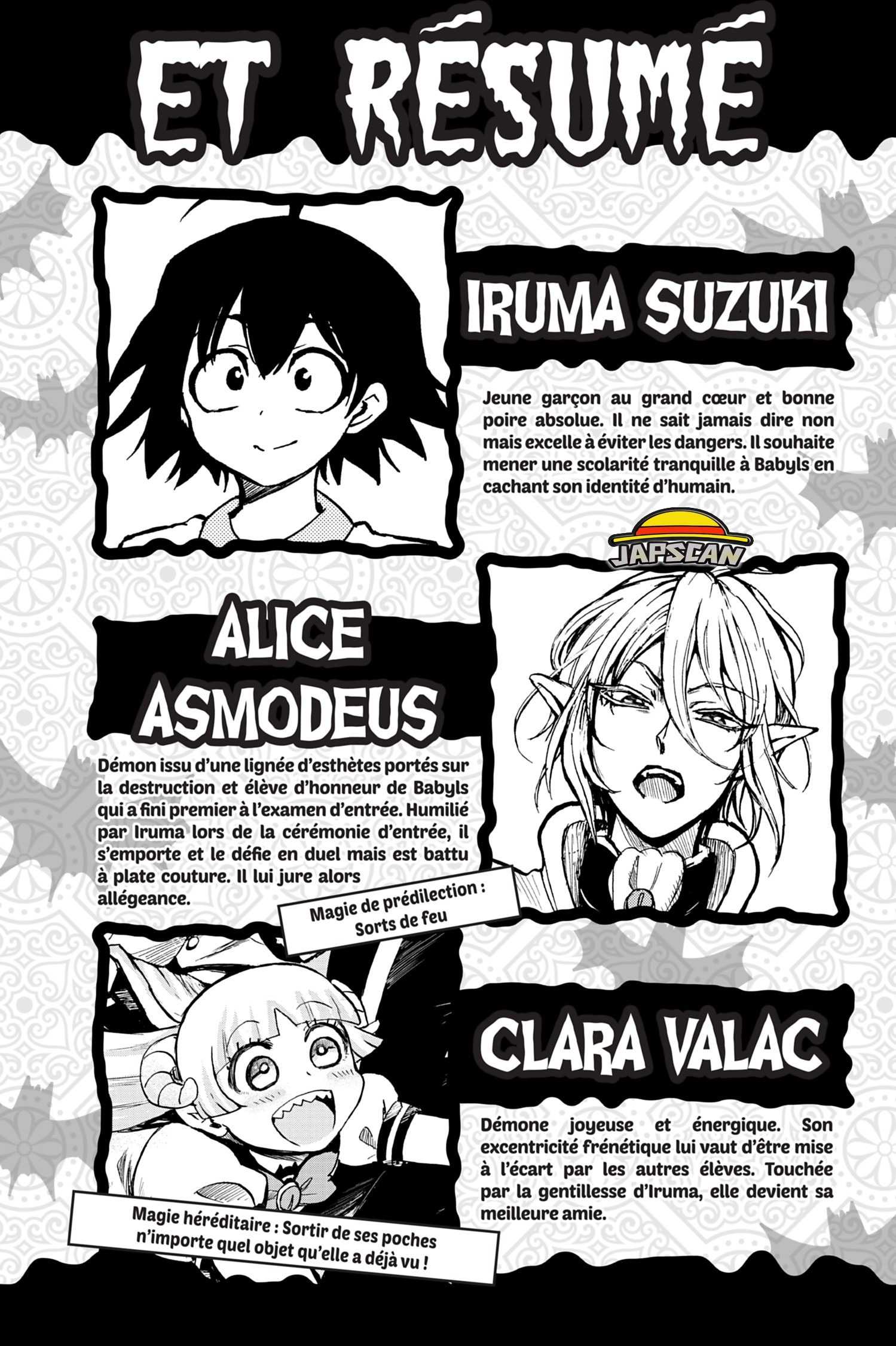 Read Welcome To Demon School Iruma-kun FR Manga Online