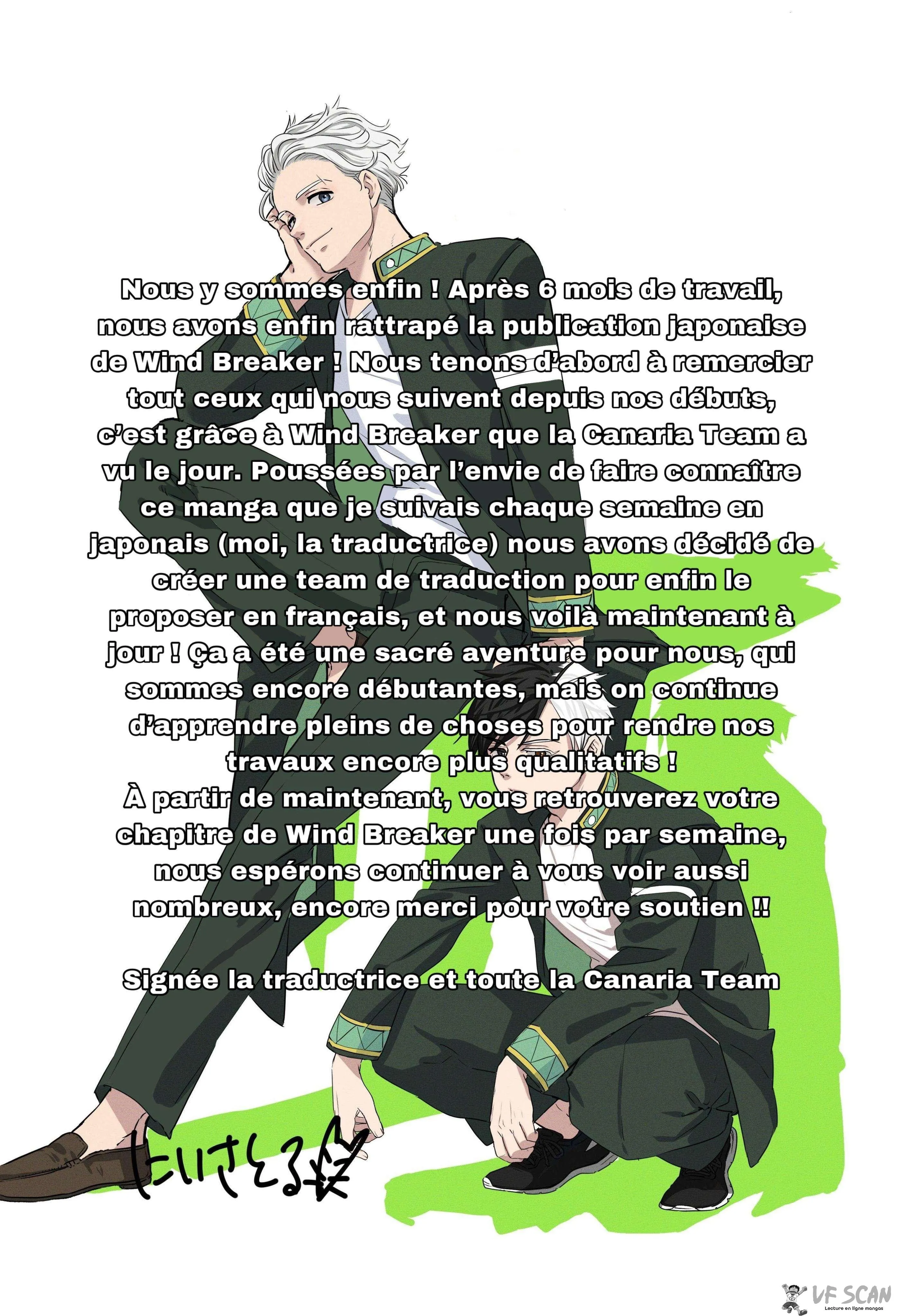 Read Wind Breaker FR Manga Online