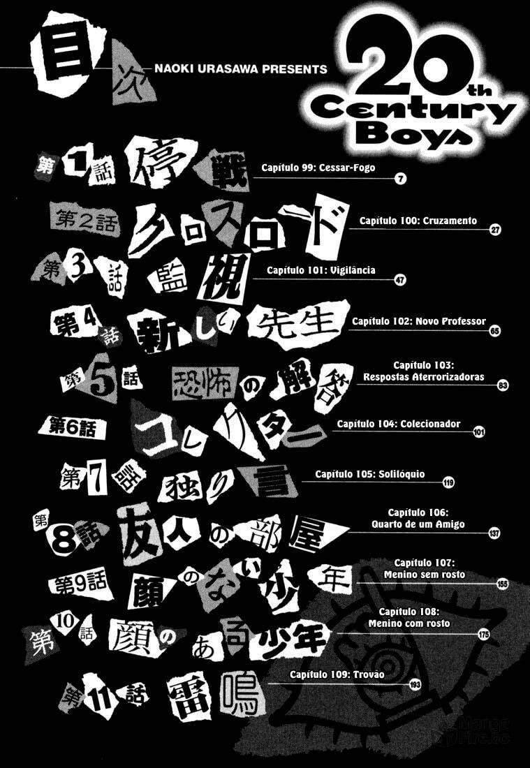 Read 20th Century Boys pt_BR Manga Online