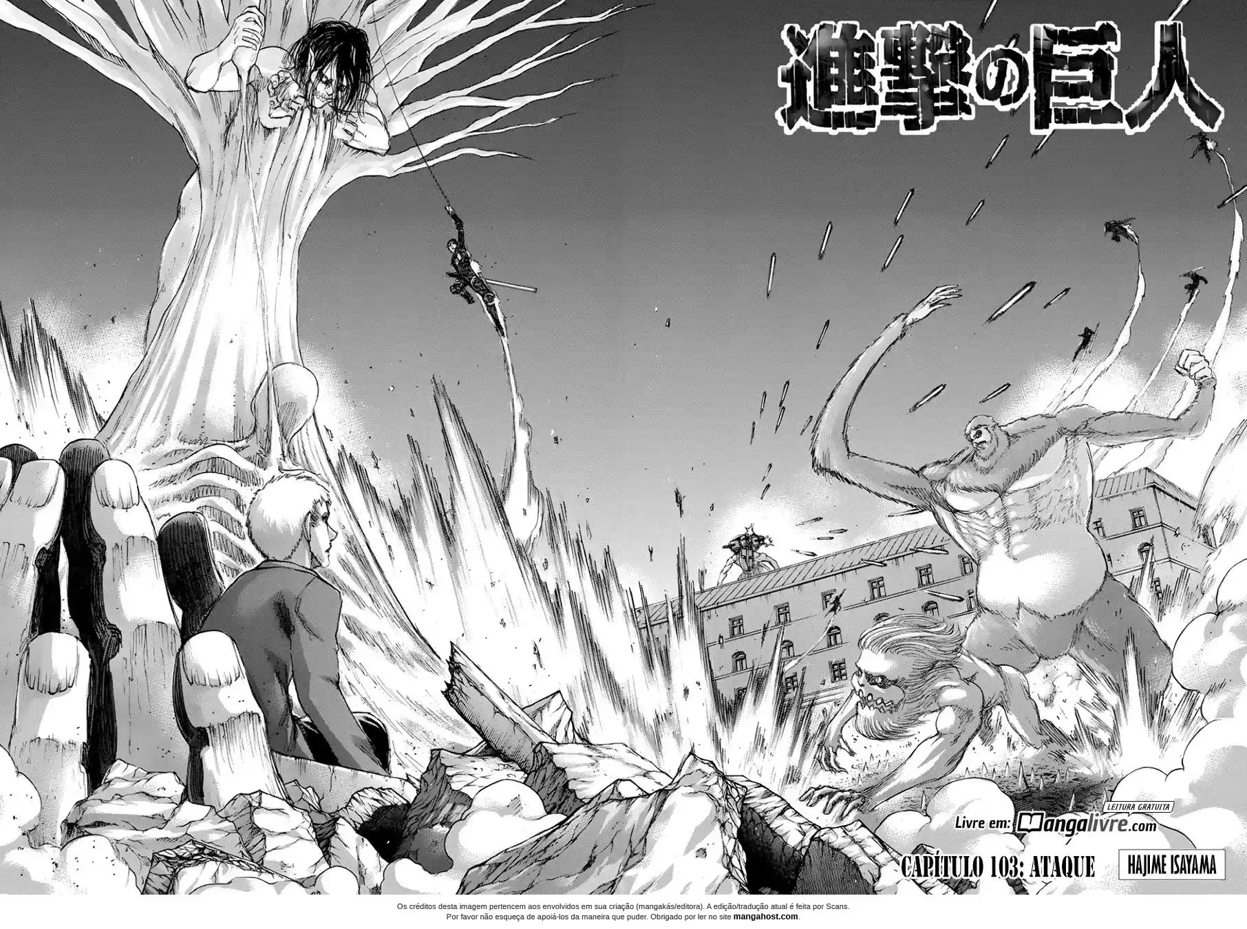 Read Attack on Titan  pt_BR Manga Online