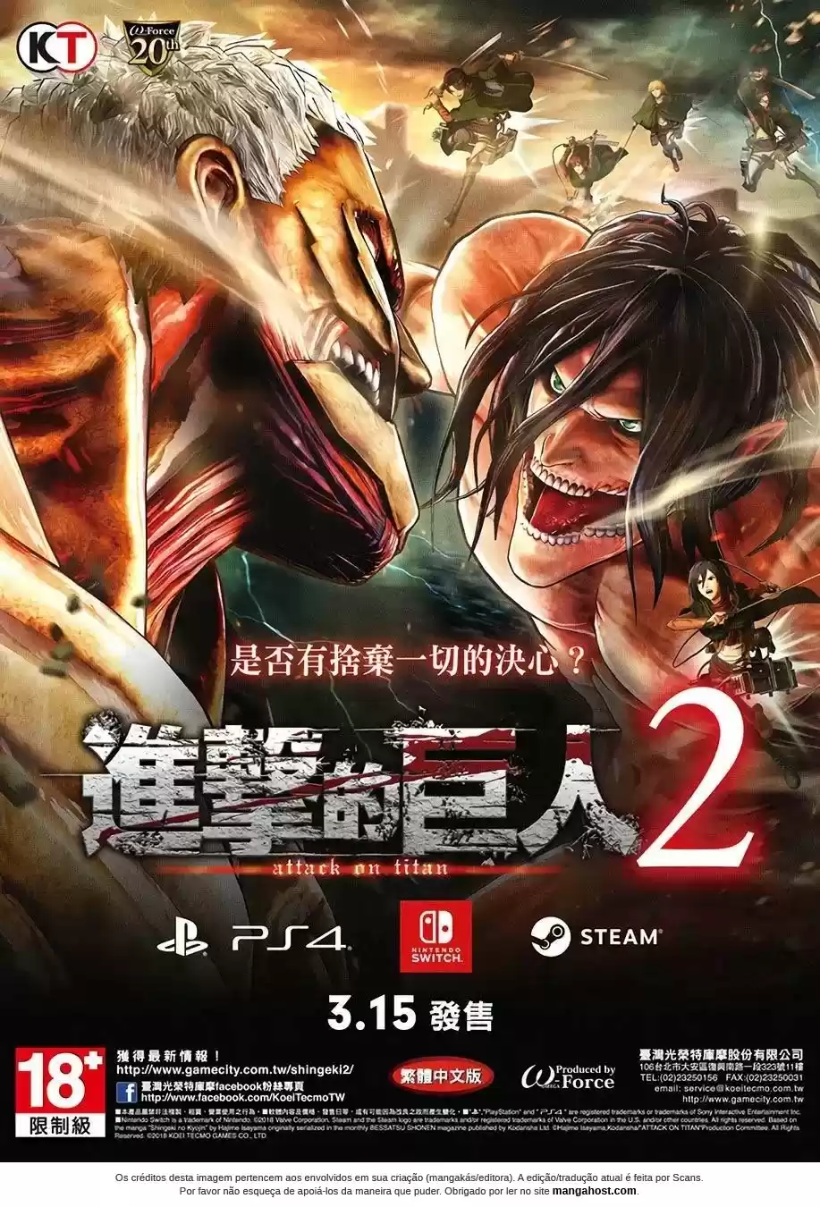 Read Attack on Titan  pt_BR Manga Online