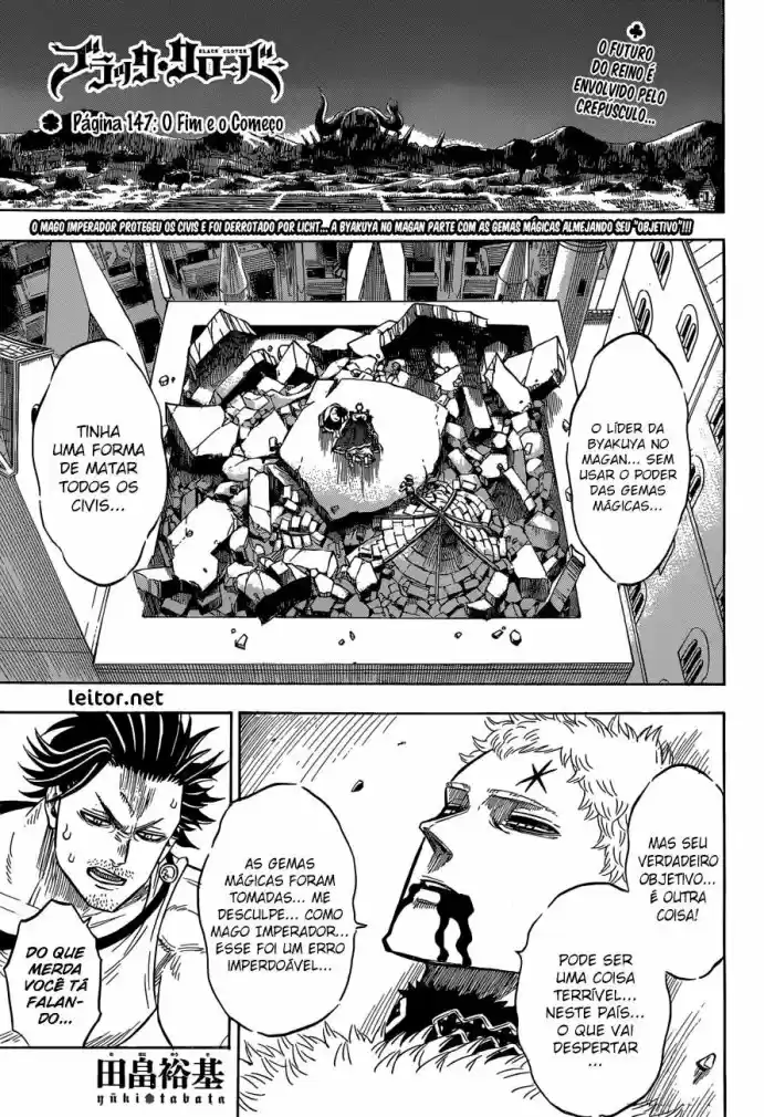 Read Black Clover PT  BR Manga Online