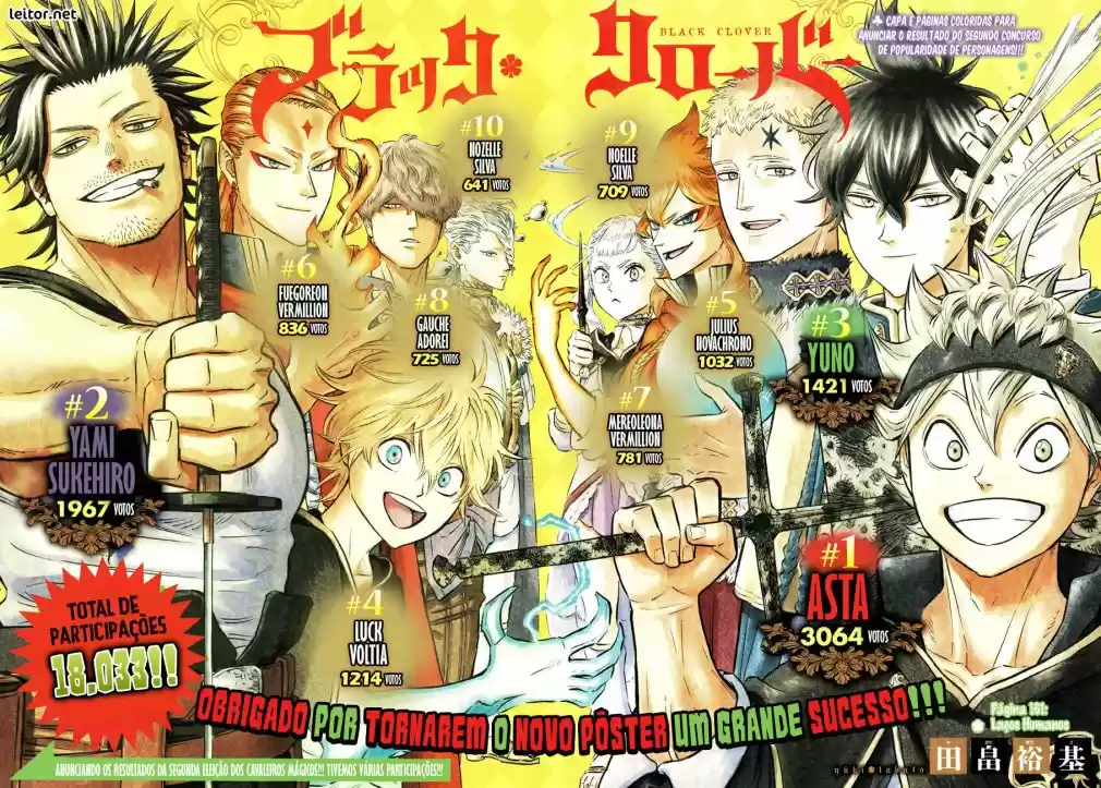 Read Black Clover PT  BR Manga Online