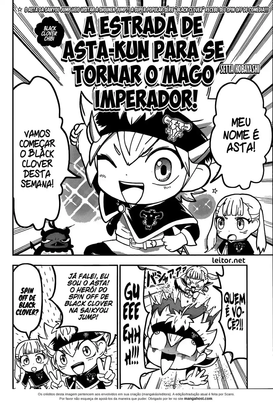 Read Black Clover PT  BR Manga Online