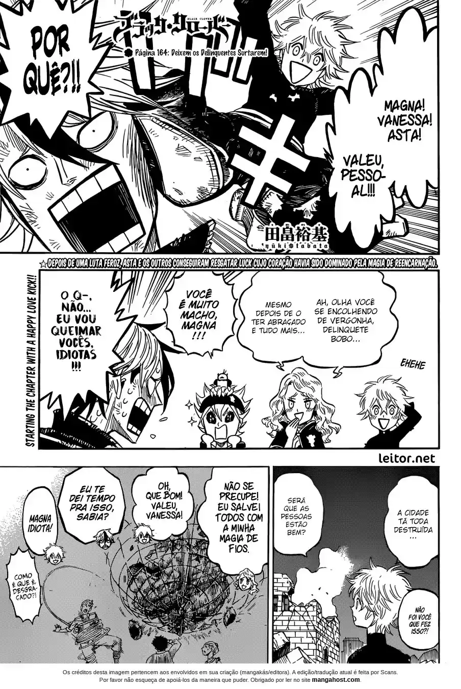 Read Black Clover PT  BR Manga Online