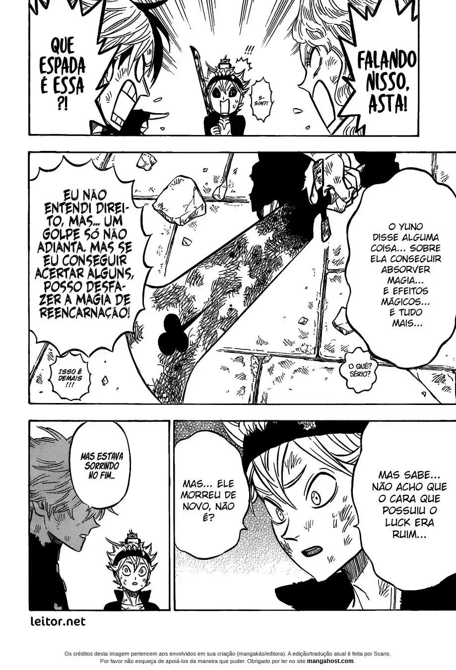 Read Black Clover PT  BR Manga Online