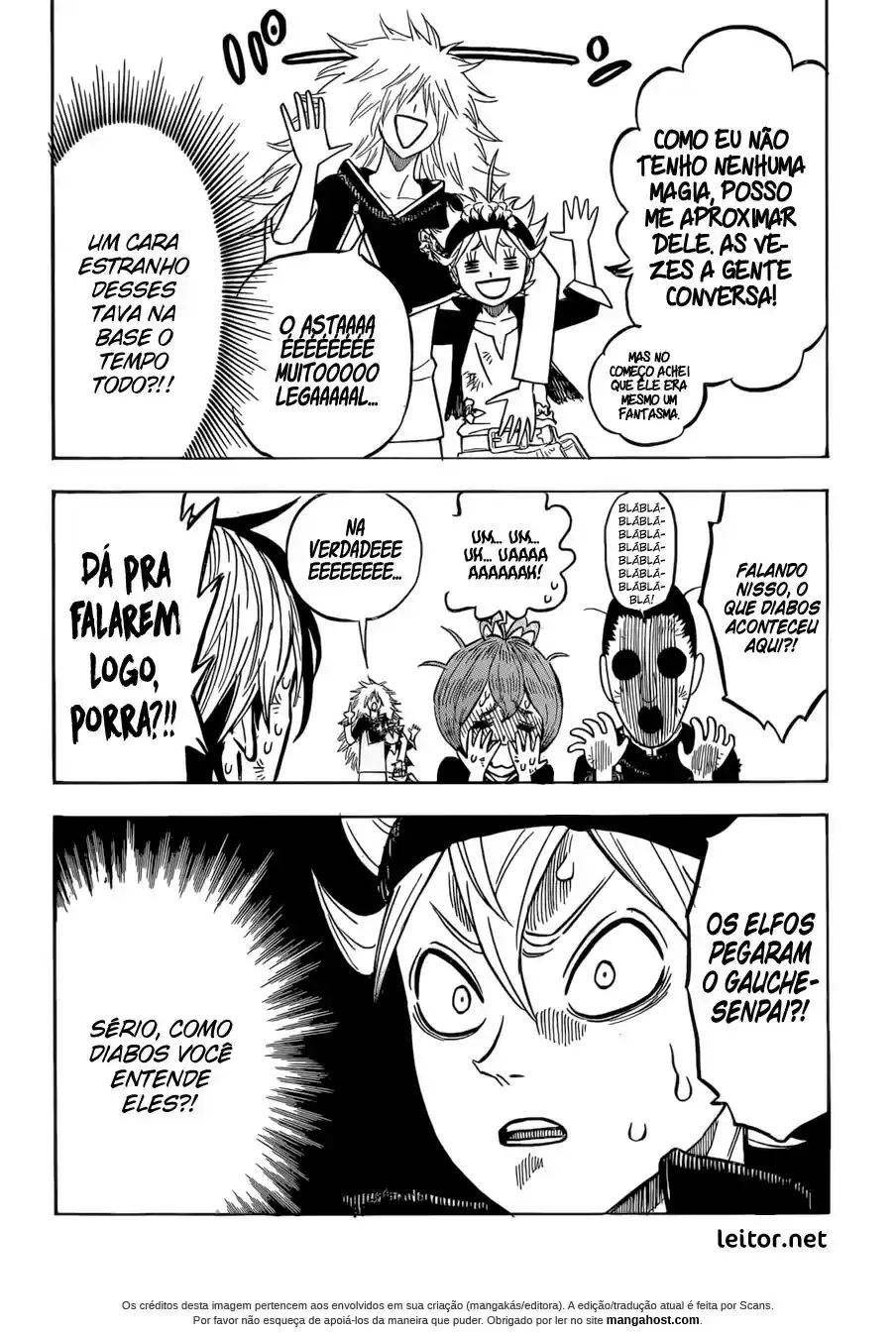 Read Black Clover PT  BR Manga Online