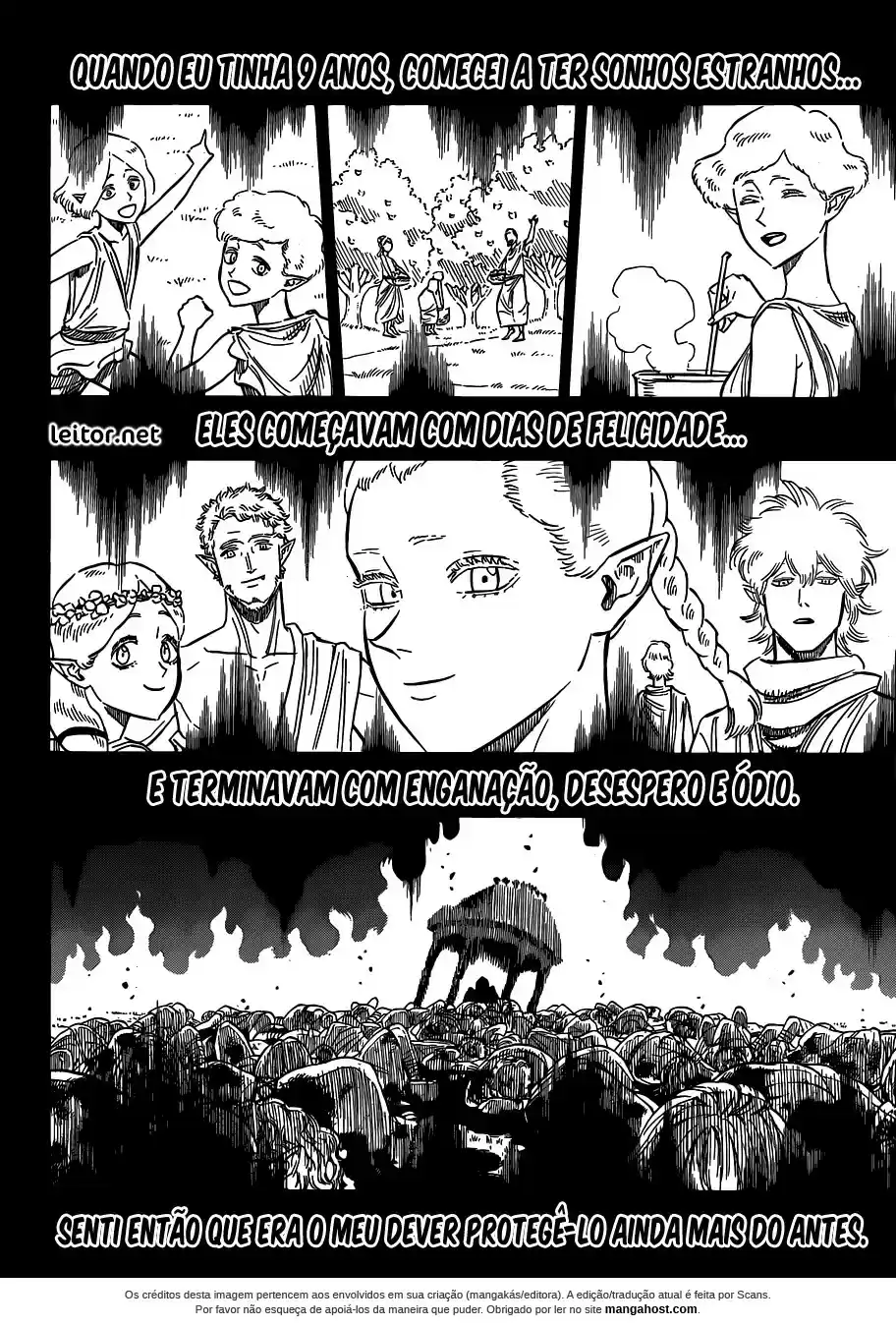 Read Black Clover PT  BR Manga Online
