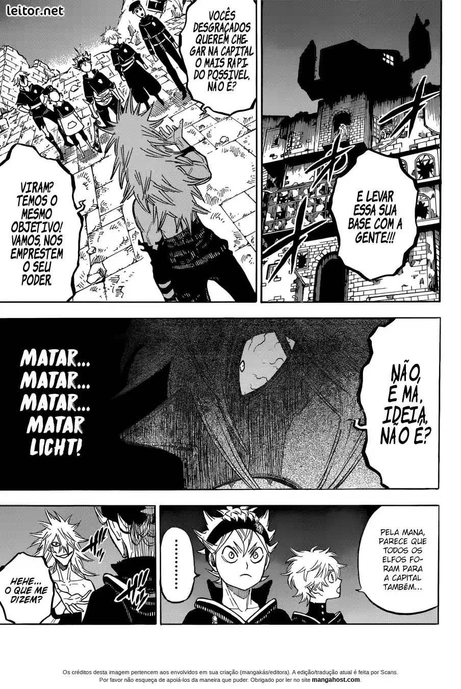 Read Black Clover PT  BR Manga Online