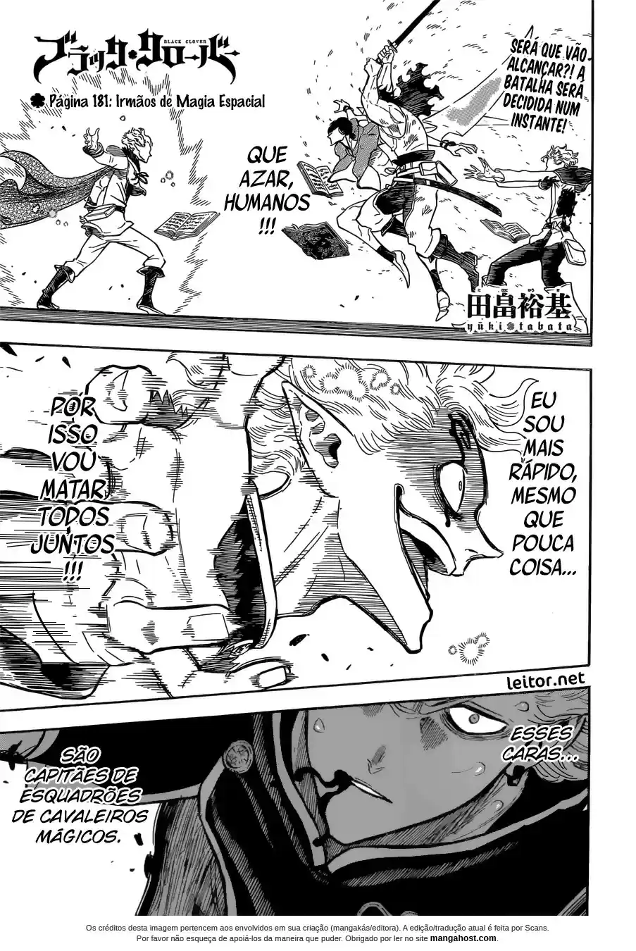 Read Black Clover PT  BR Manga Online