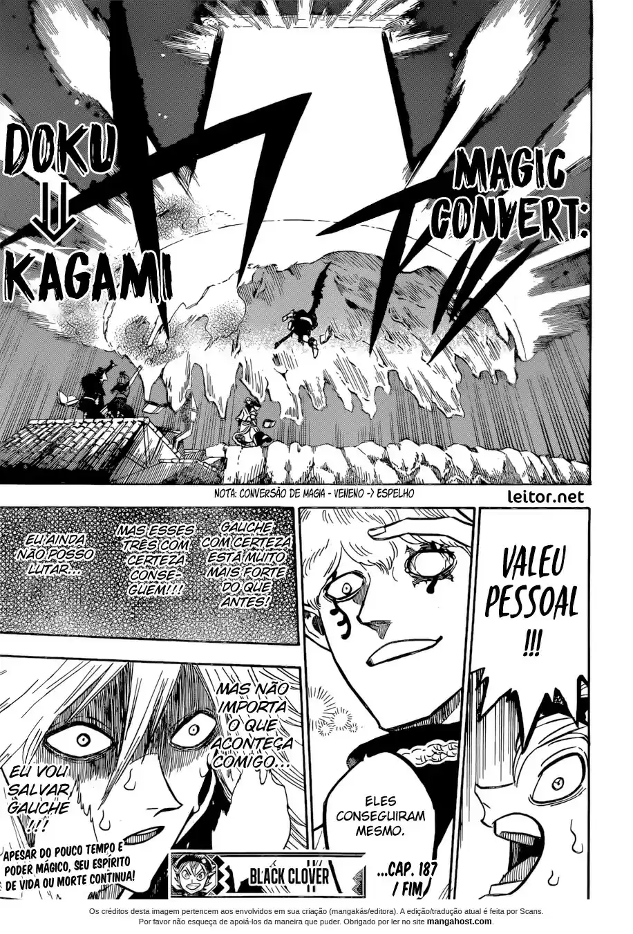 Read Black Clover PT  BR Manga Online
