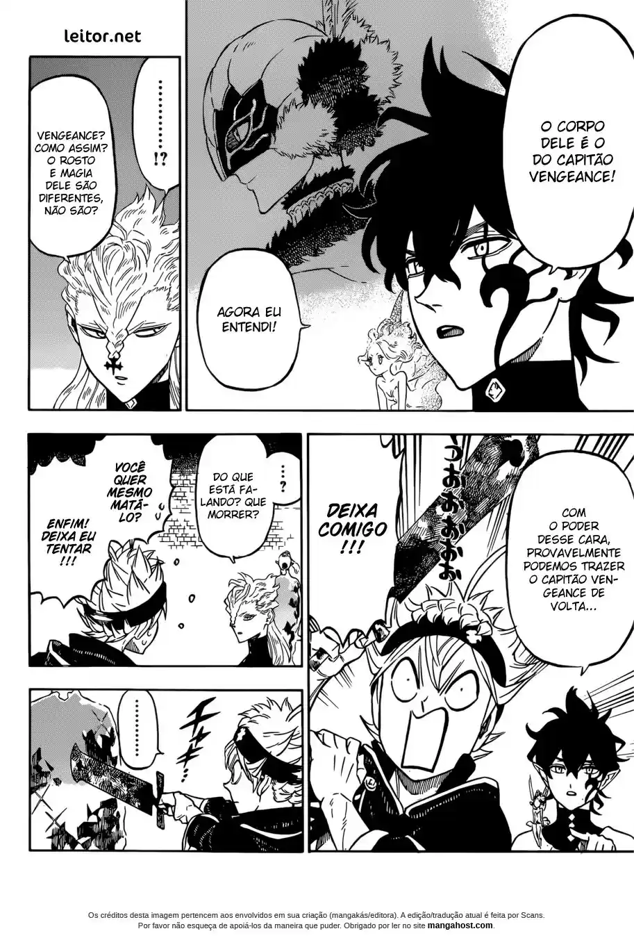Read Black Clover PT  BR Manga Online