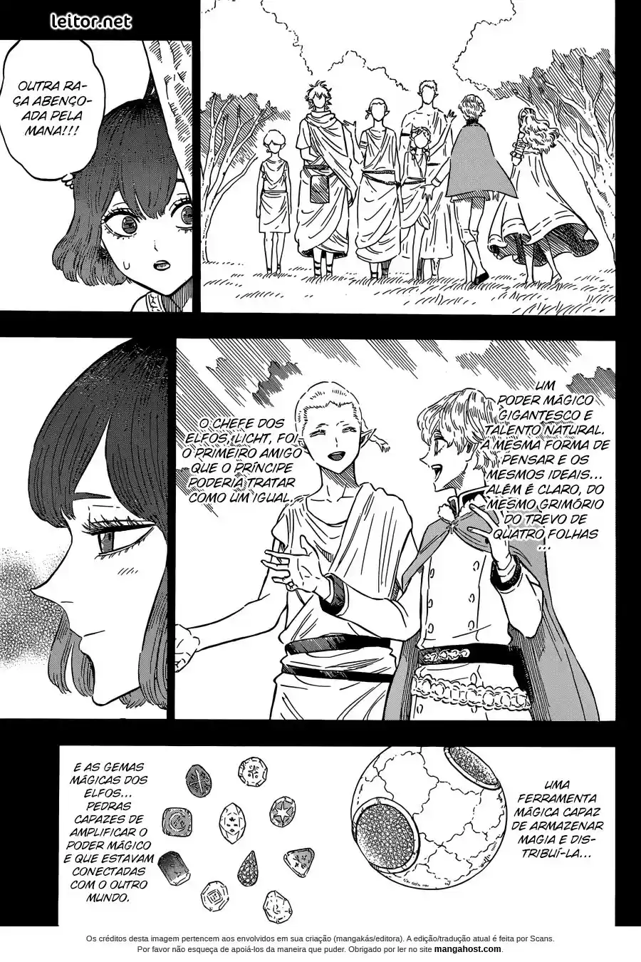 Read Black Clover PT  BR Manga Online