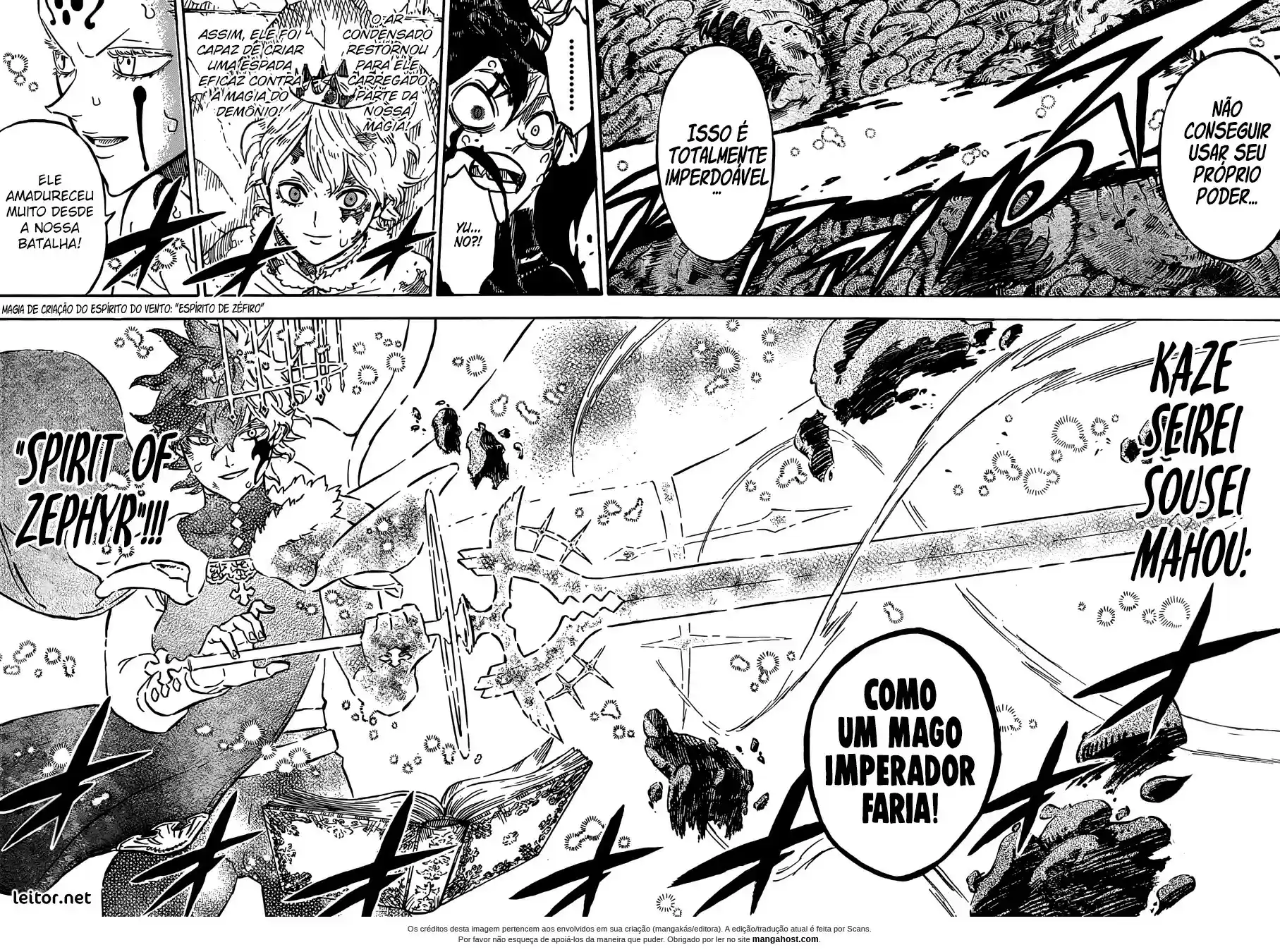 Read Black Clover PT  BR Manga Online
