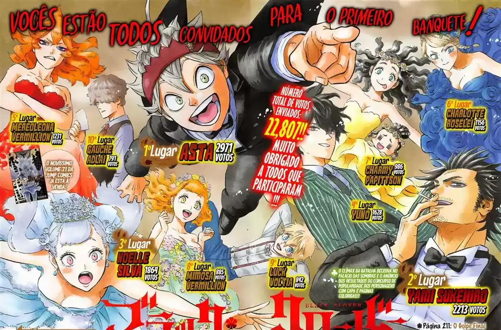 Read Black Clover PT  BR Manga Online
