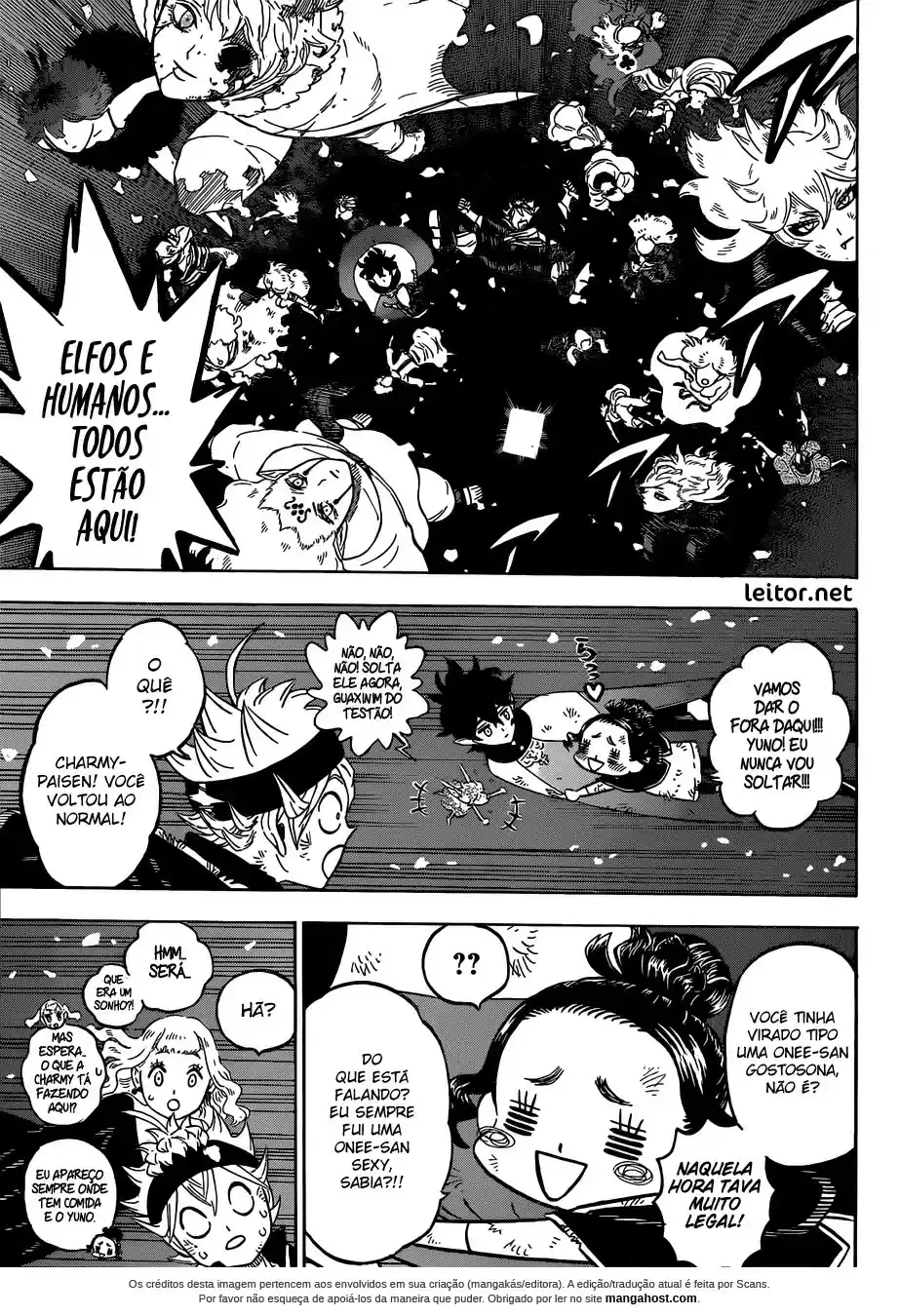 Read Black Clover PT  BR Manga Online