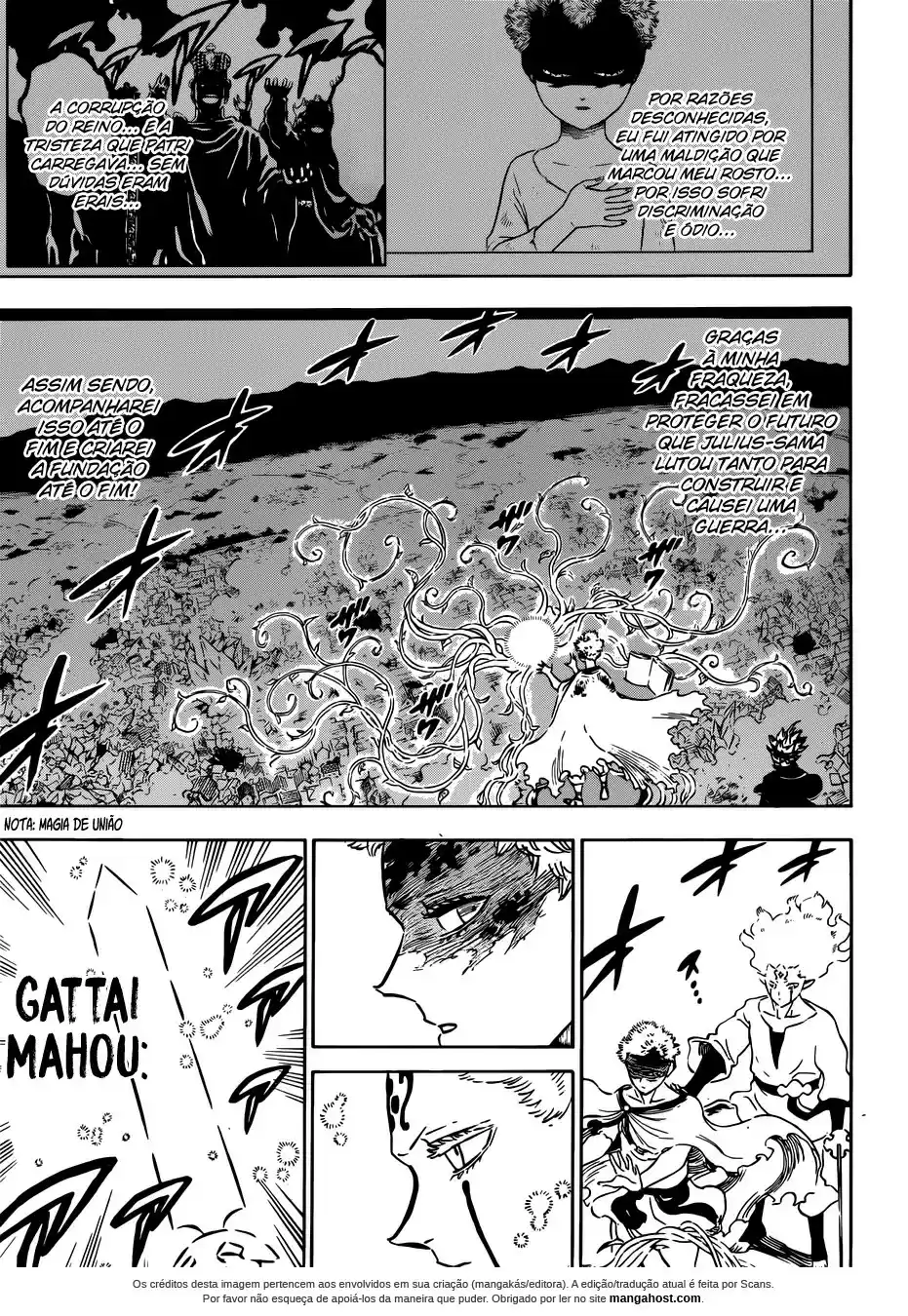 Read Black Clover PT  BR Manga Online