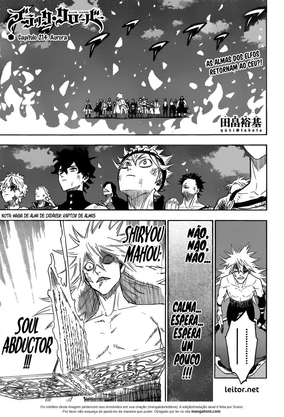 Read Black Clover PT  BR Manga Online