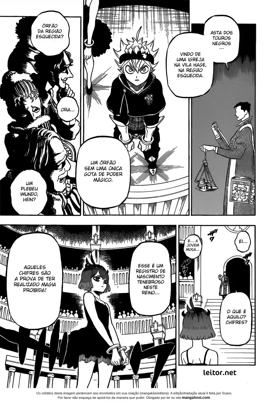 Read Black Clover PT  BR Manga Online