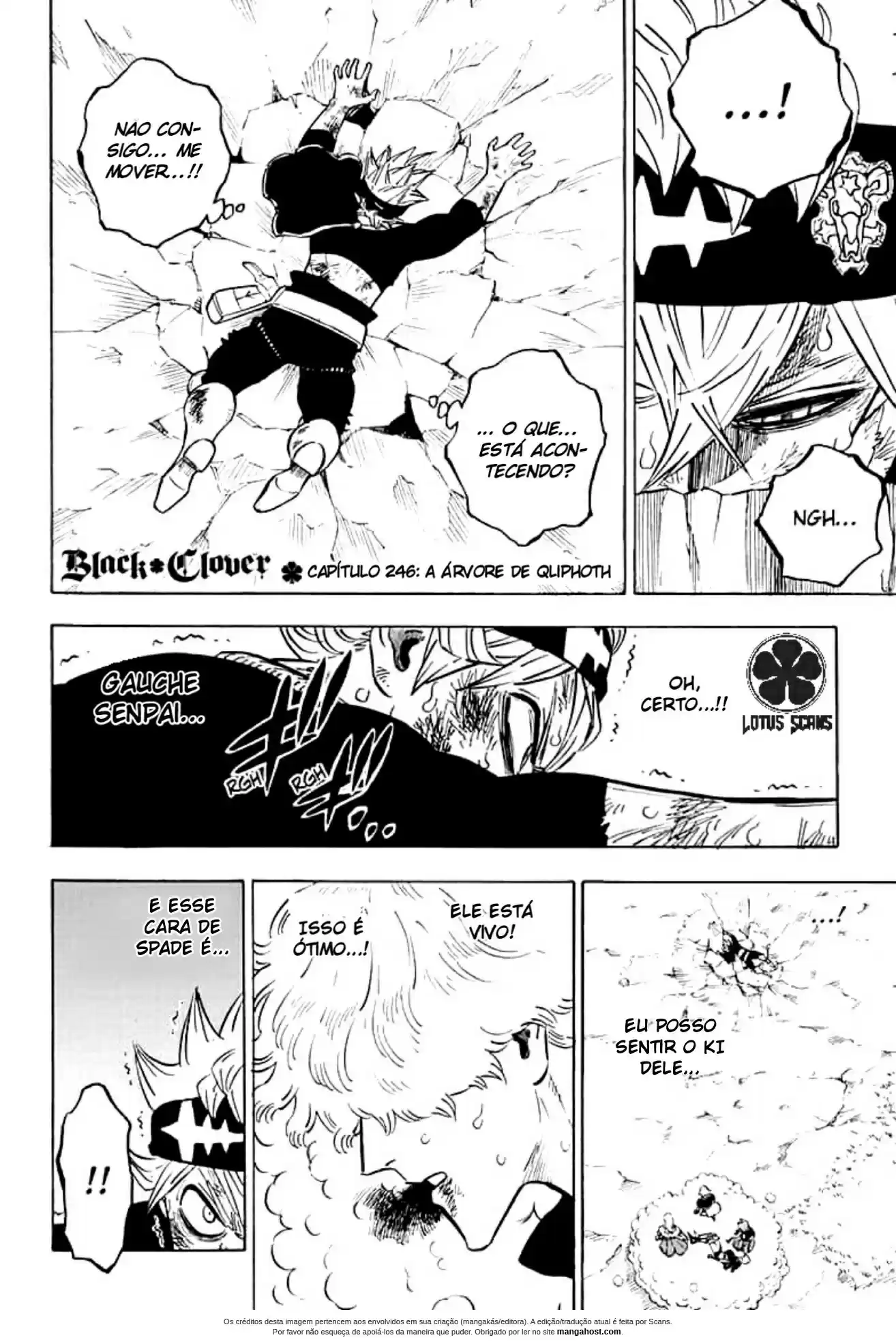 Read Black Clover PT  BR Manga Online