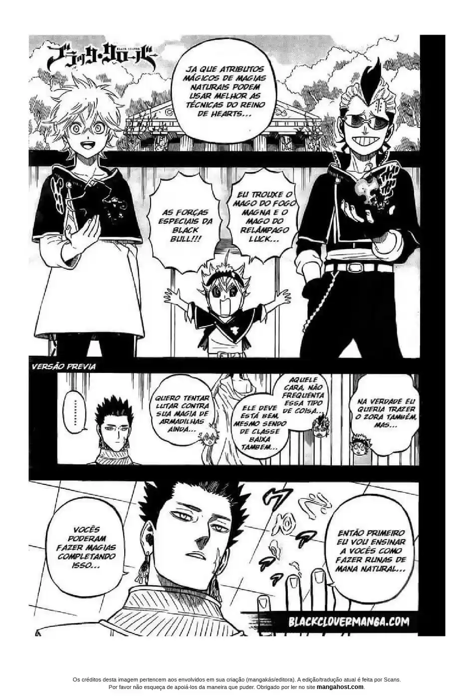 Read Black Clover PT  BR Manga Online