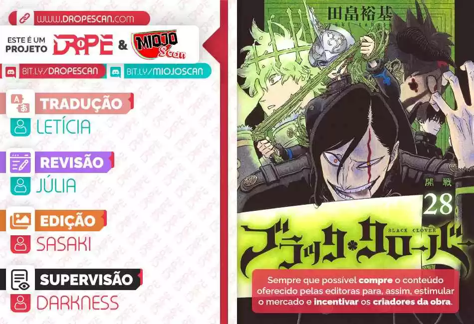 Read Black Clover PT  BR Manga Online