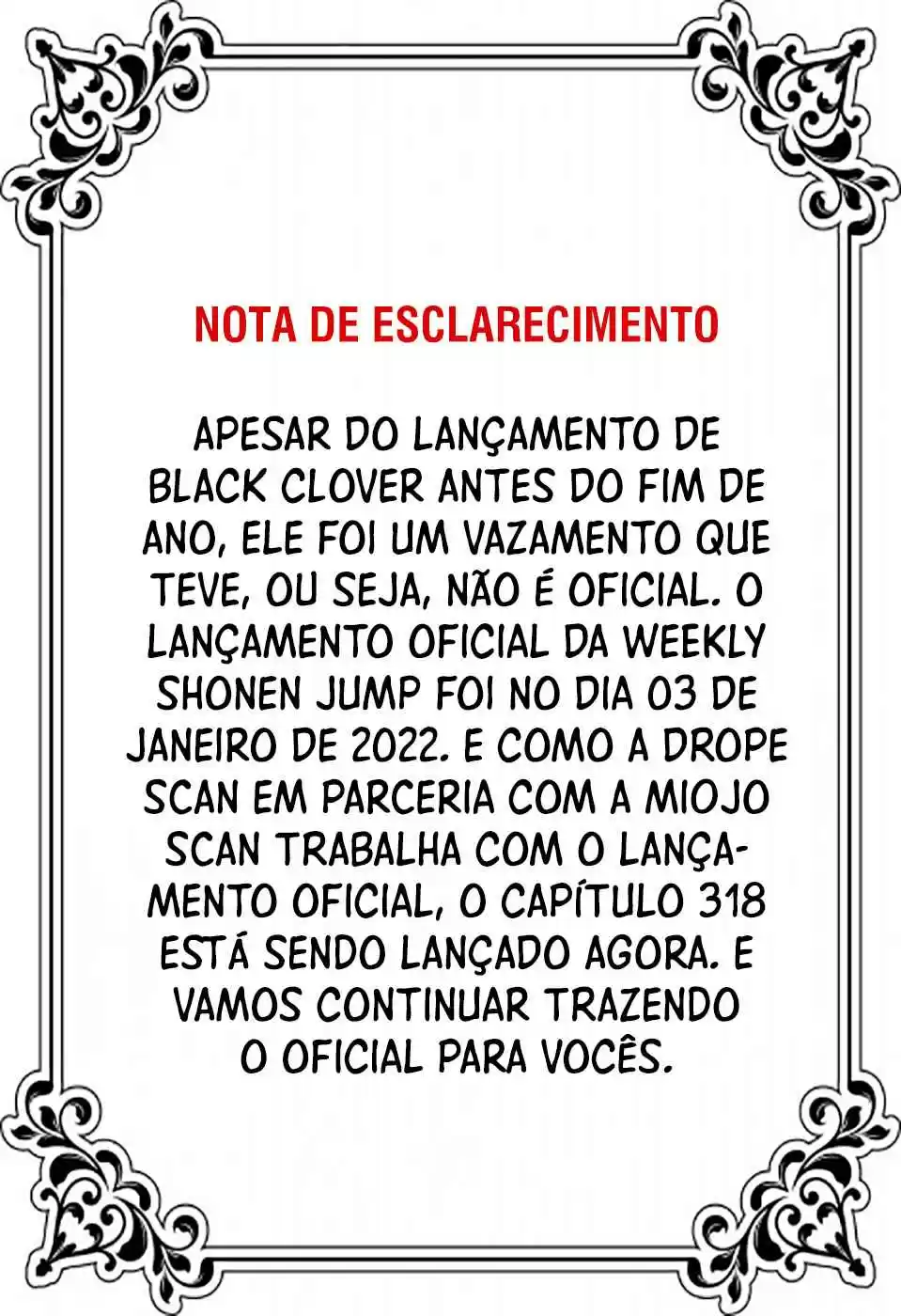 Read Black Clover PT  BR Manga Online