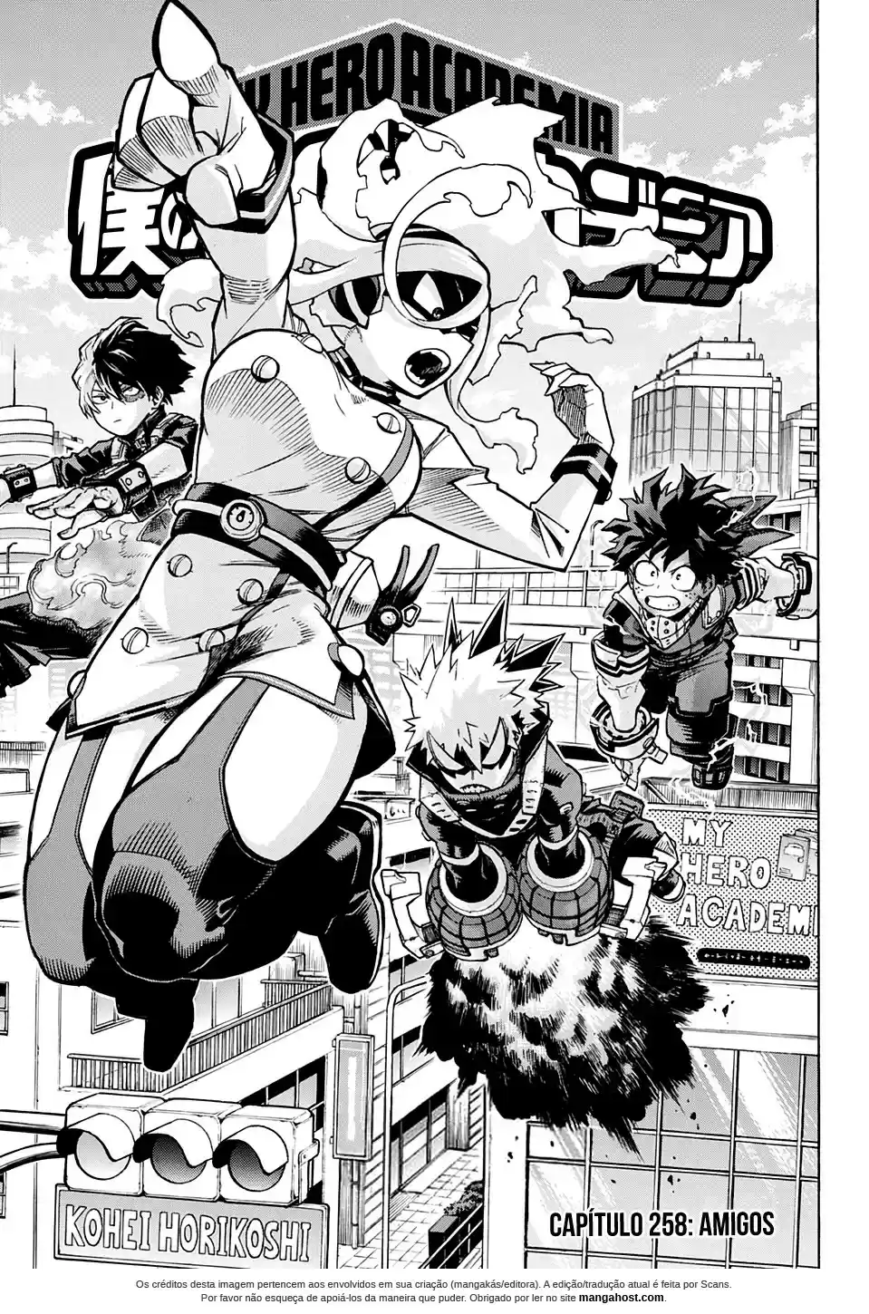 Read Boku no Hero Academia pt_br Manga Online
