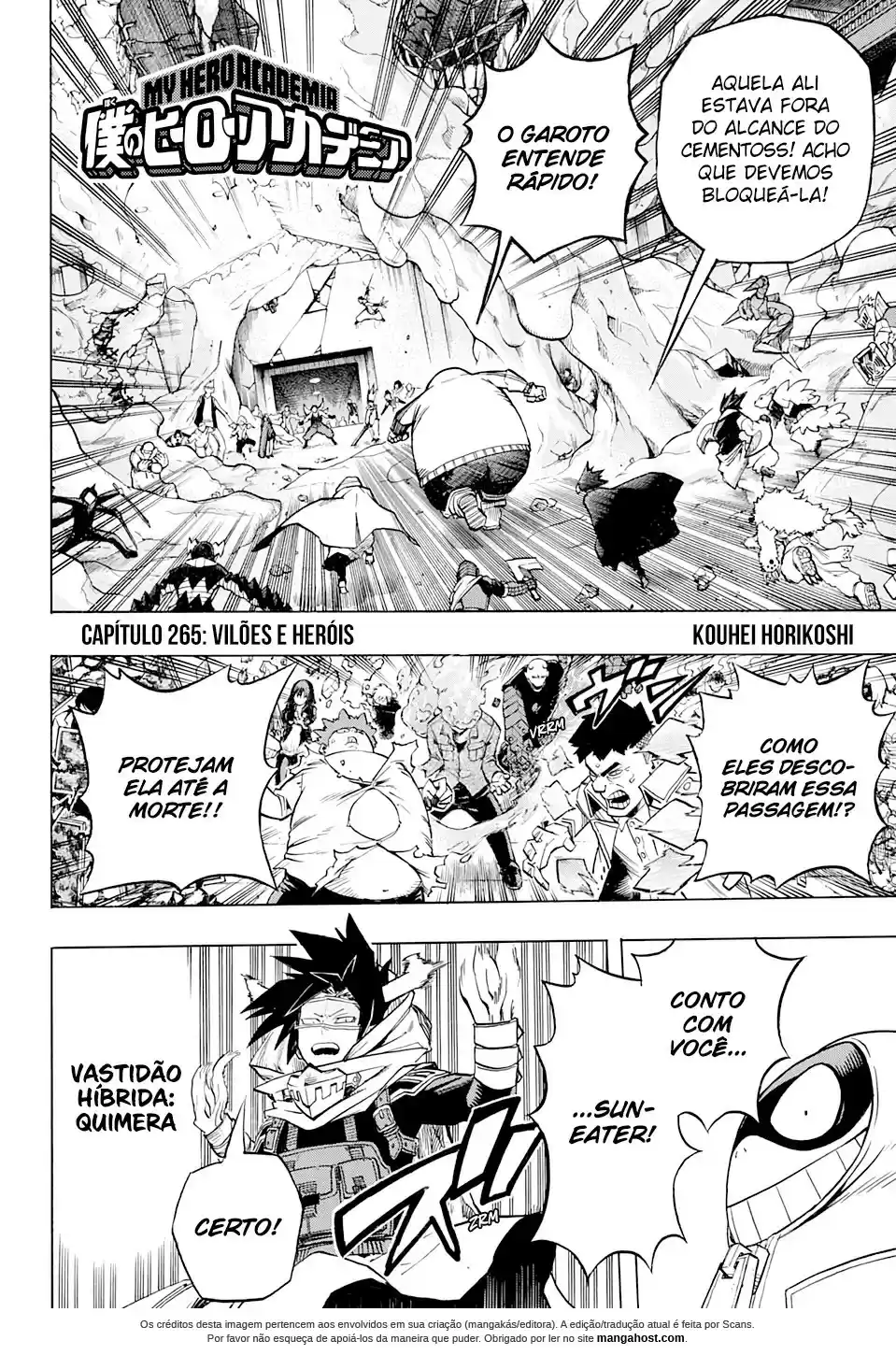 Read Boku no Hero Academia pt_br Manga Online