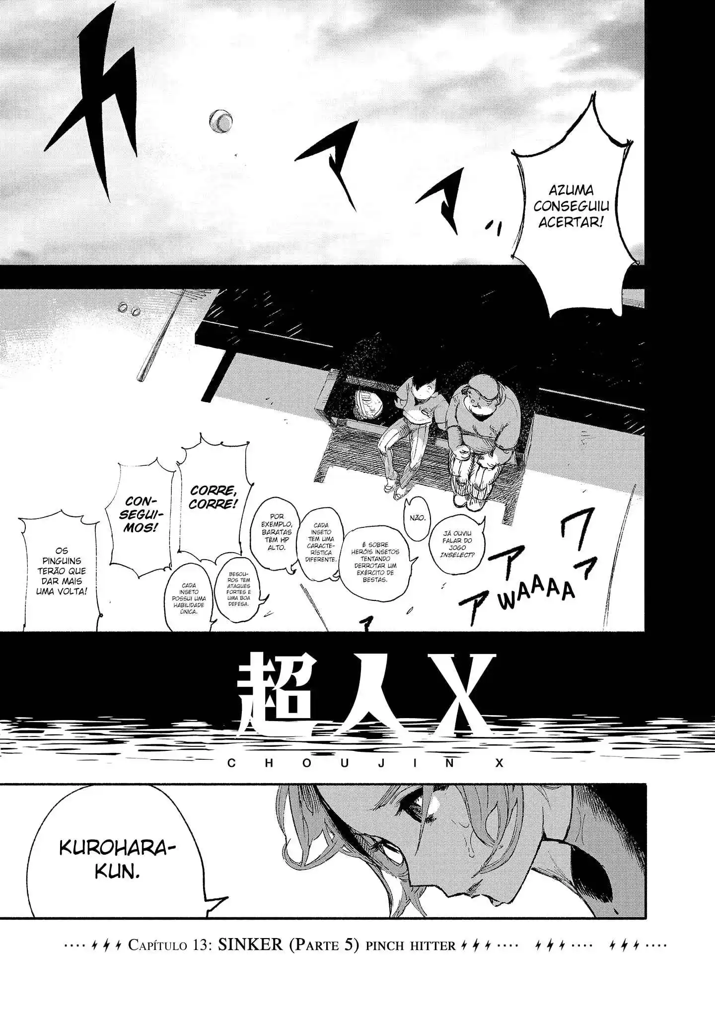 Read Choujin X pt_BR Manga Online
