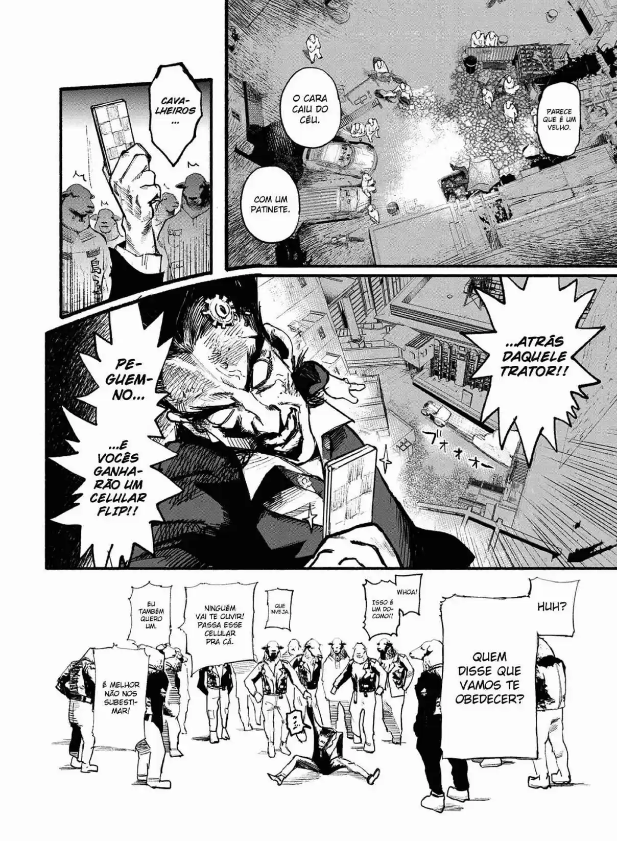 Read Choujin X pt_BR Manga Online