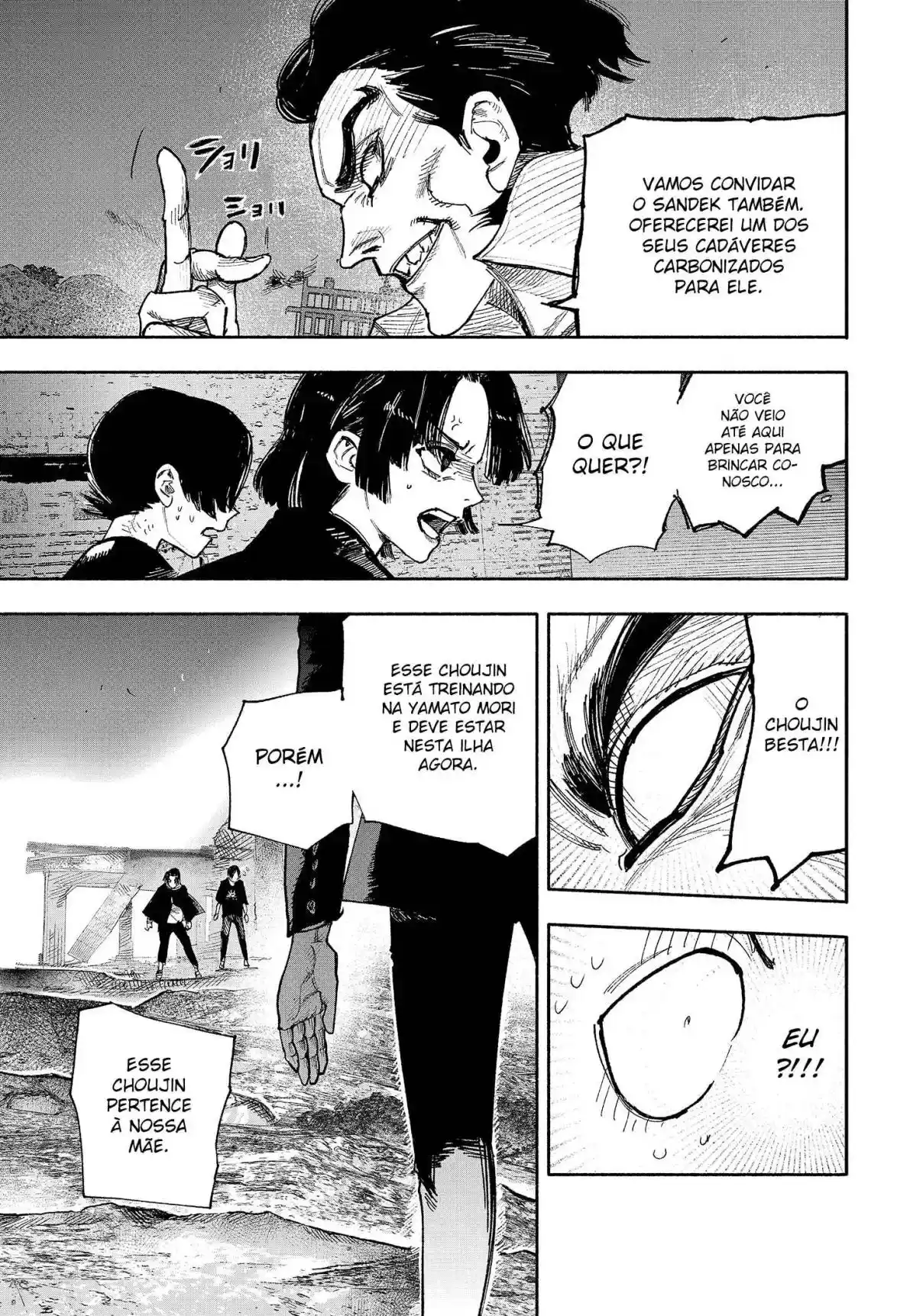 Read Choujin X pt_BR Manga Online