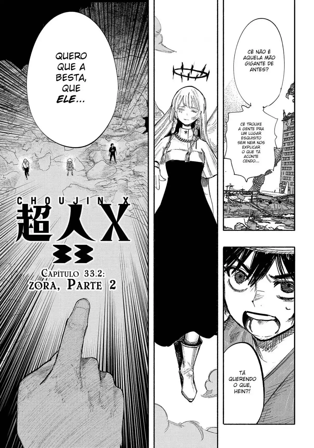 Read Choujin X pt_BR Manga Online