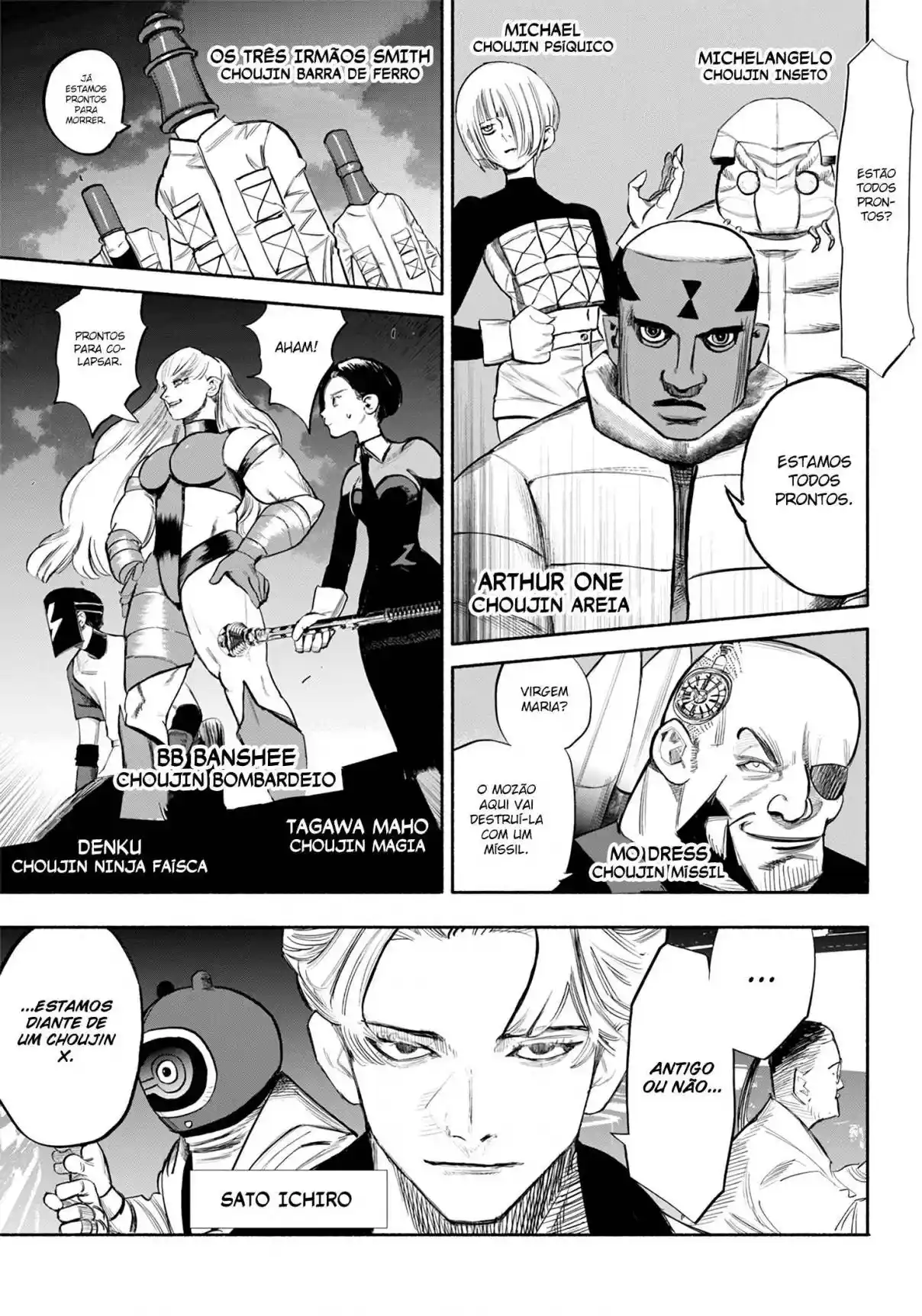 Read Choujin X pt_BR Manga Online