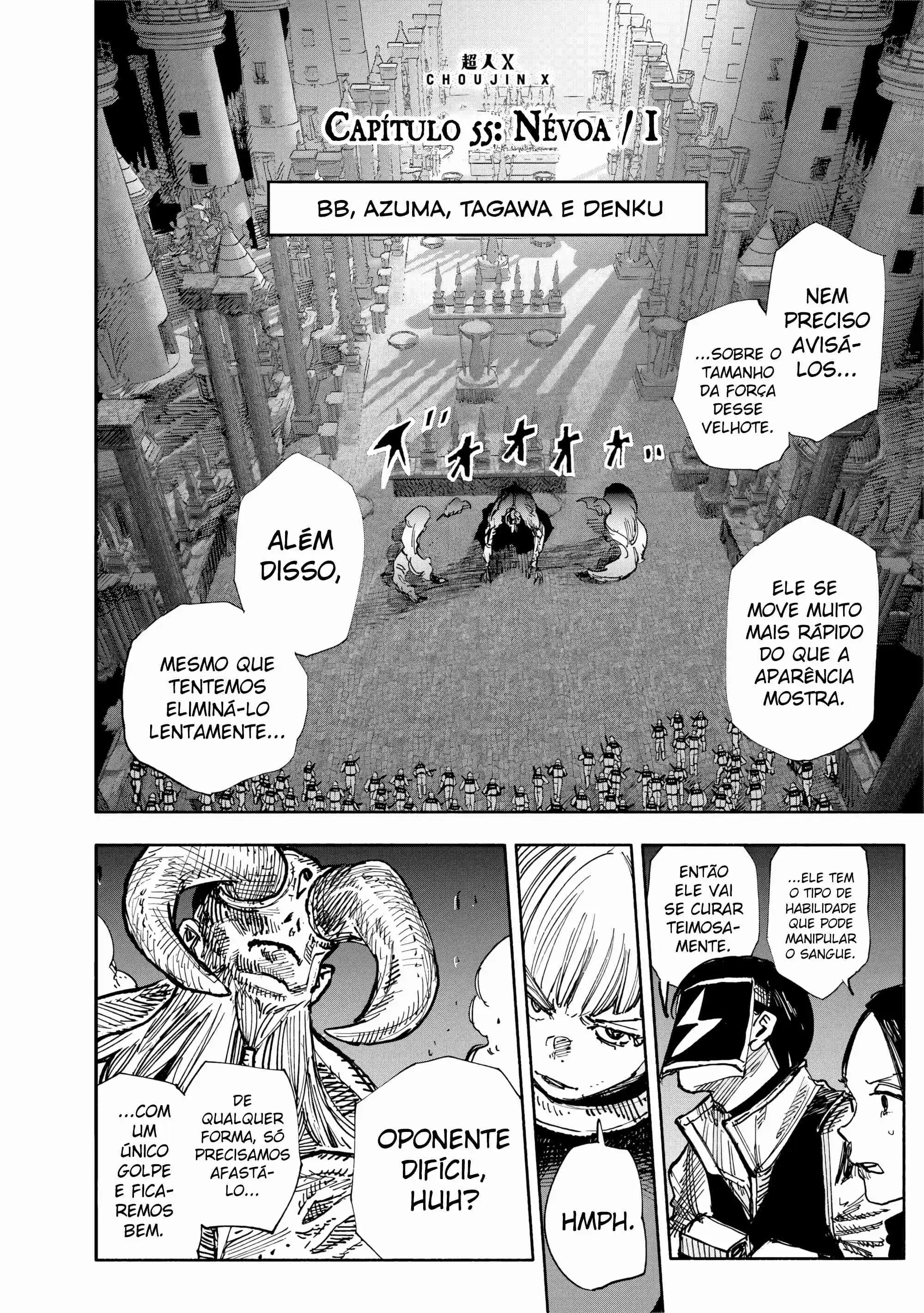 Read Choujin X pt_BR Manga Online