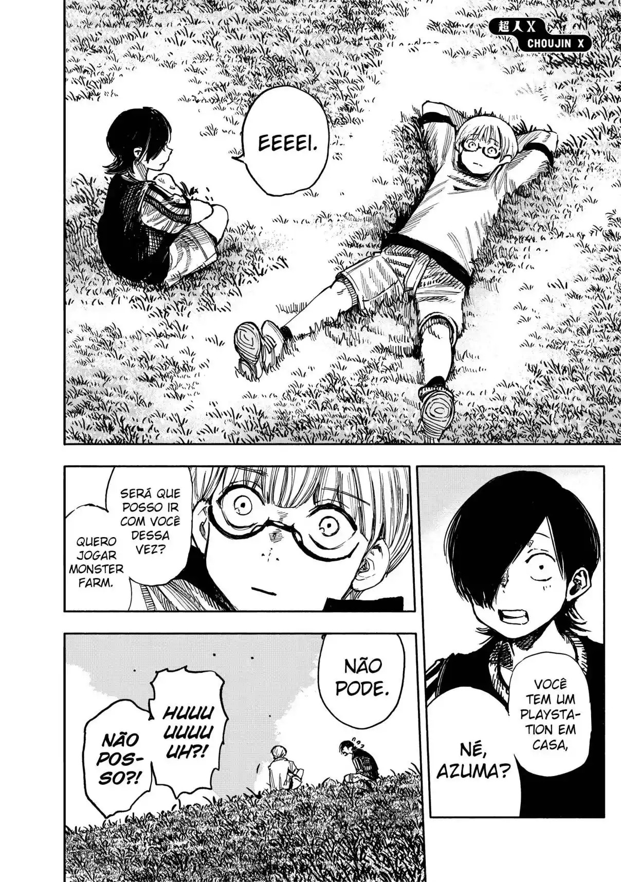 Read Choujin X pt_BR Manga Online
