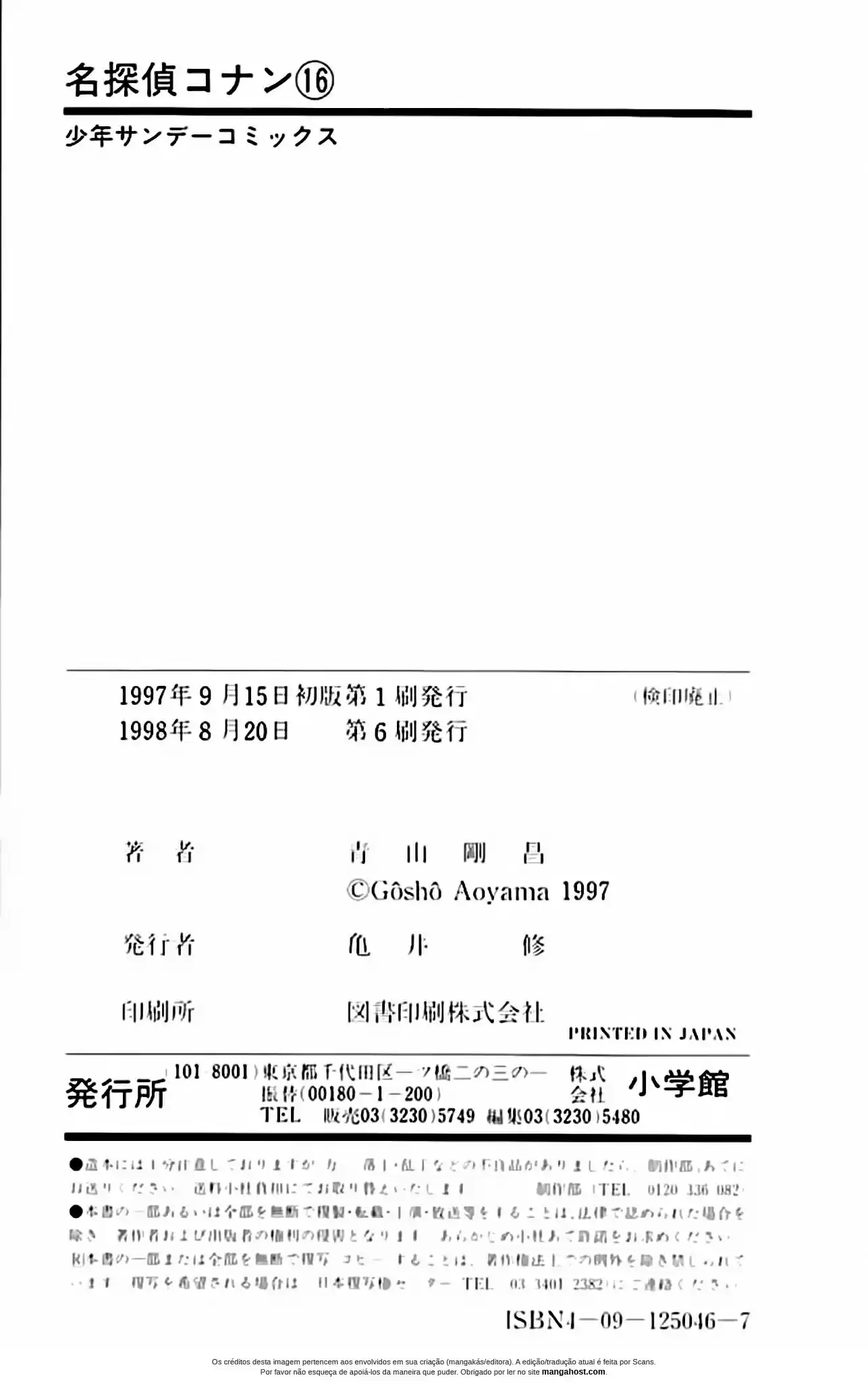 Read Detective Conan pt_BR Manga Online