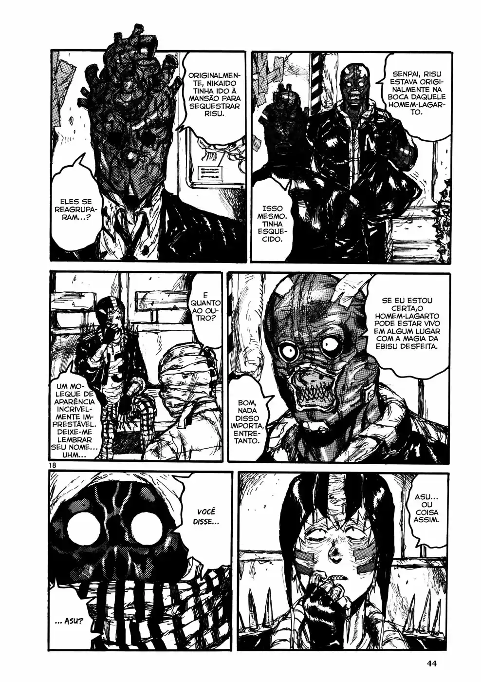 Read Dorohedoro pt_br Manga Online
