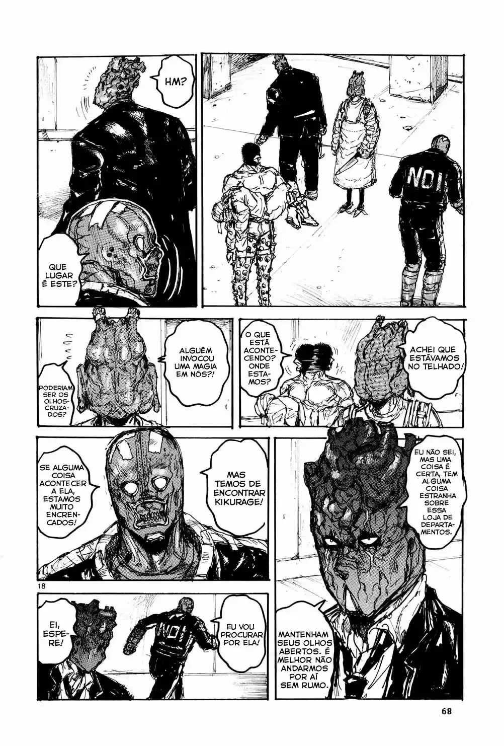 Read Dorohedoro pt_br Manga Online