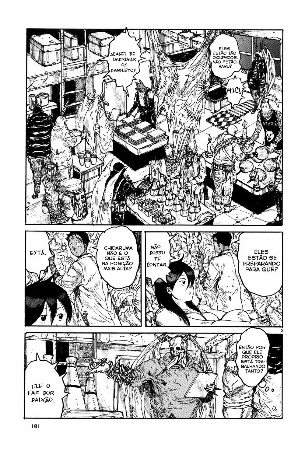 Read Dorohedoro pt_br Manga Online