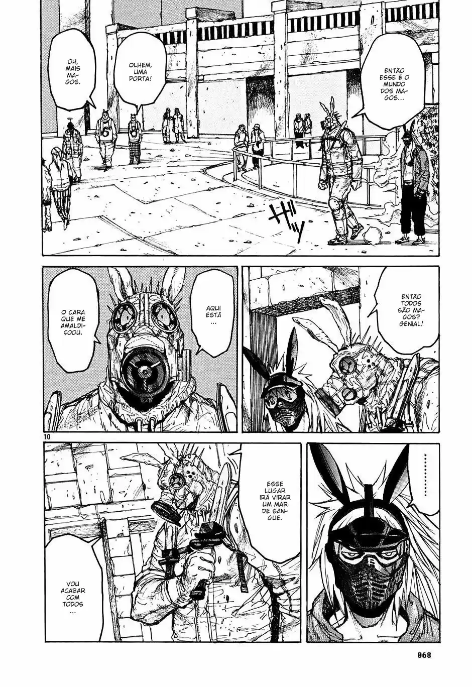 Read Dorohedoro pt_br Manga Online