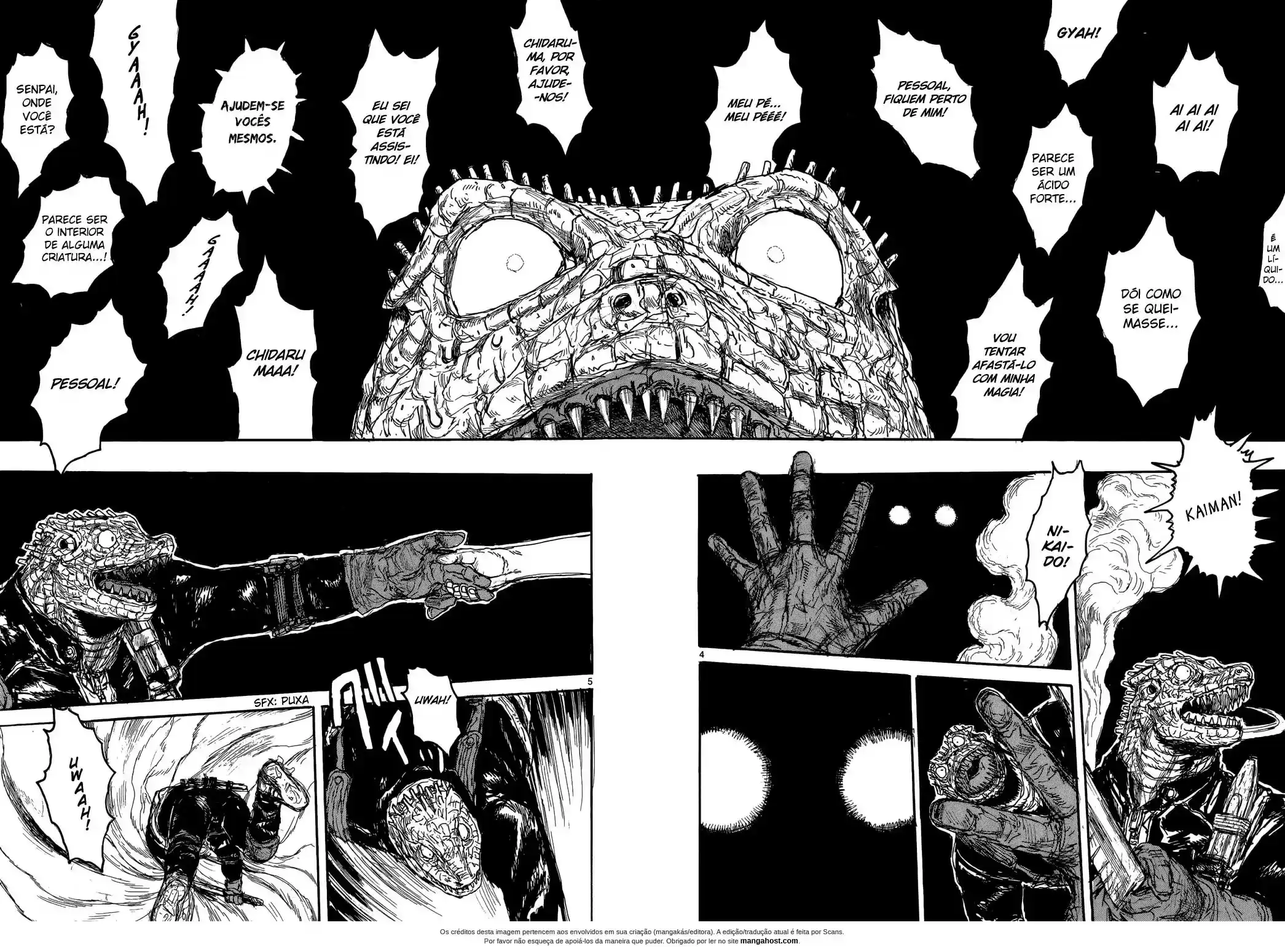 Read Dorohedoro pt_br Manga Online